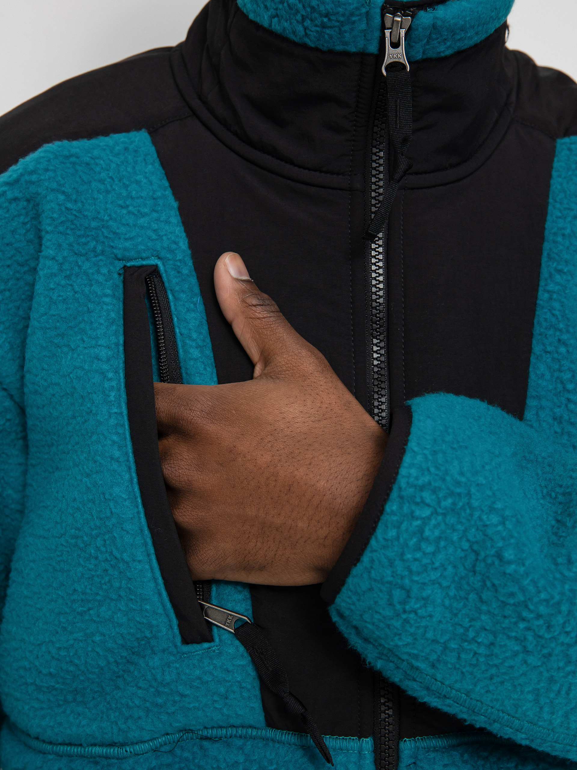 Férfi The North Face 94 Sherpa Denali Polár pulóver (harbor blue)