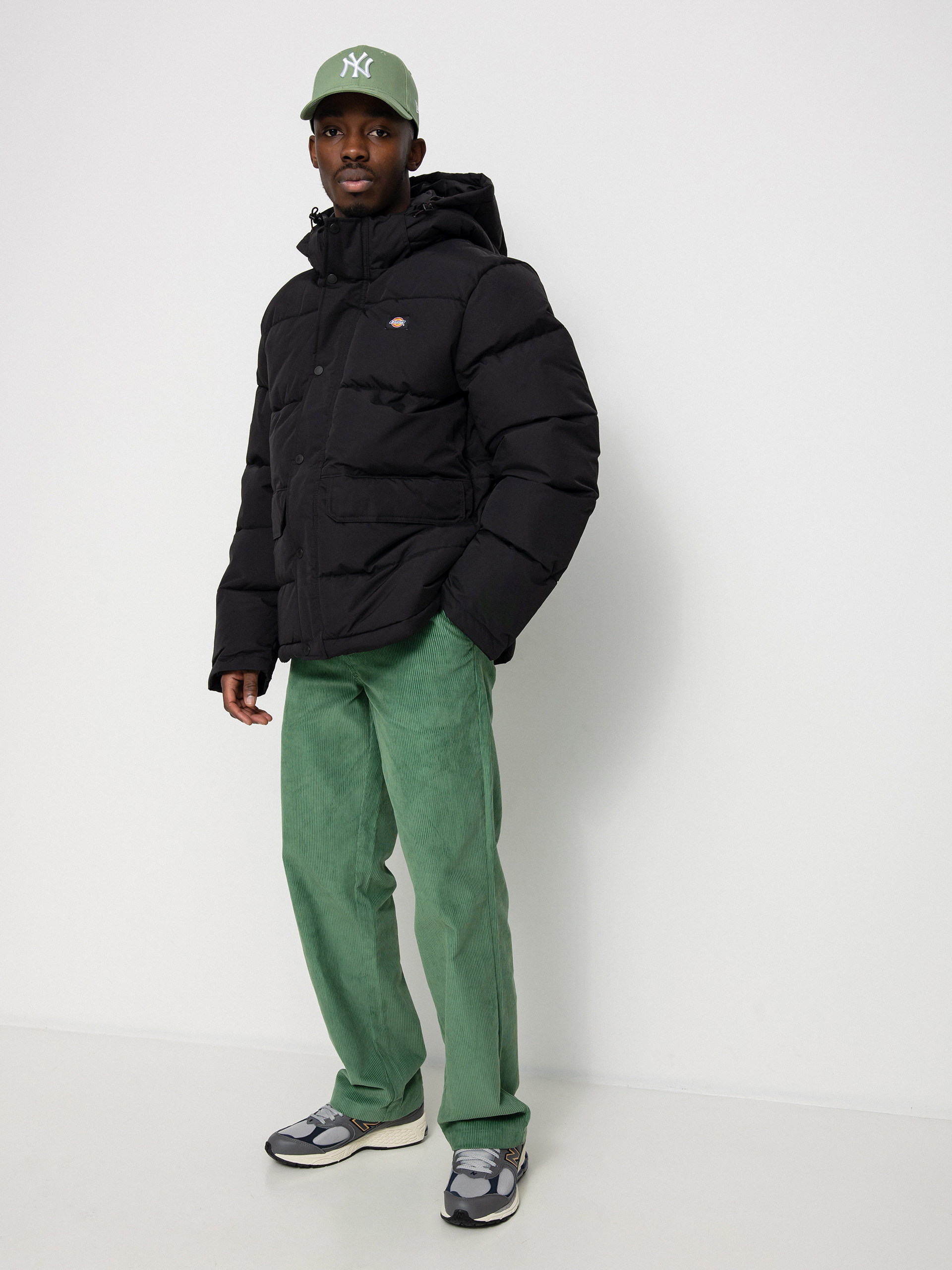 Dickies Glacier View Puffer Dzseki (black)