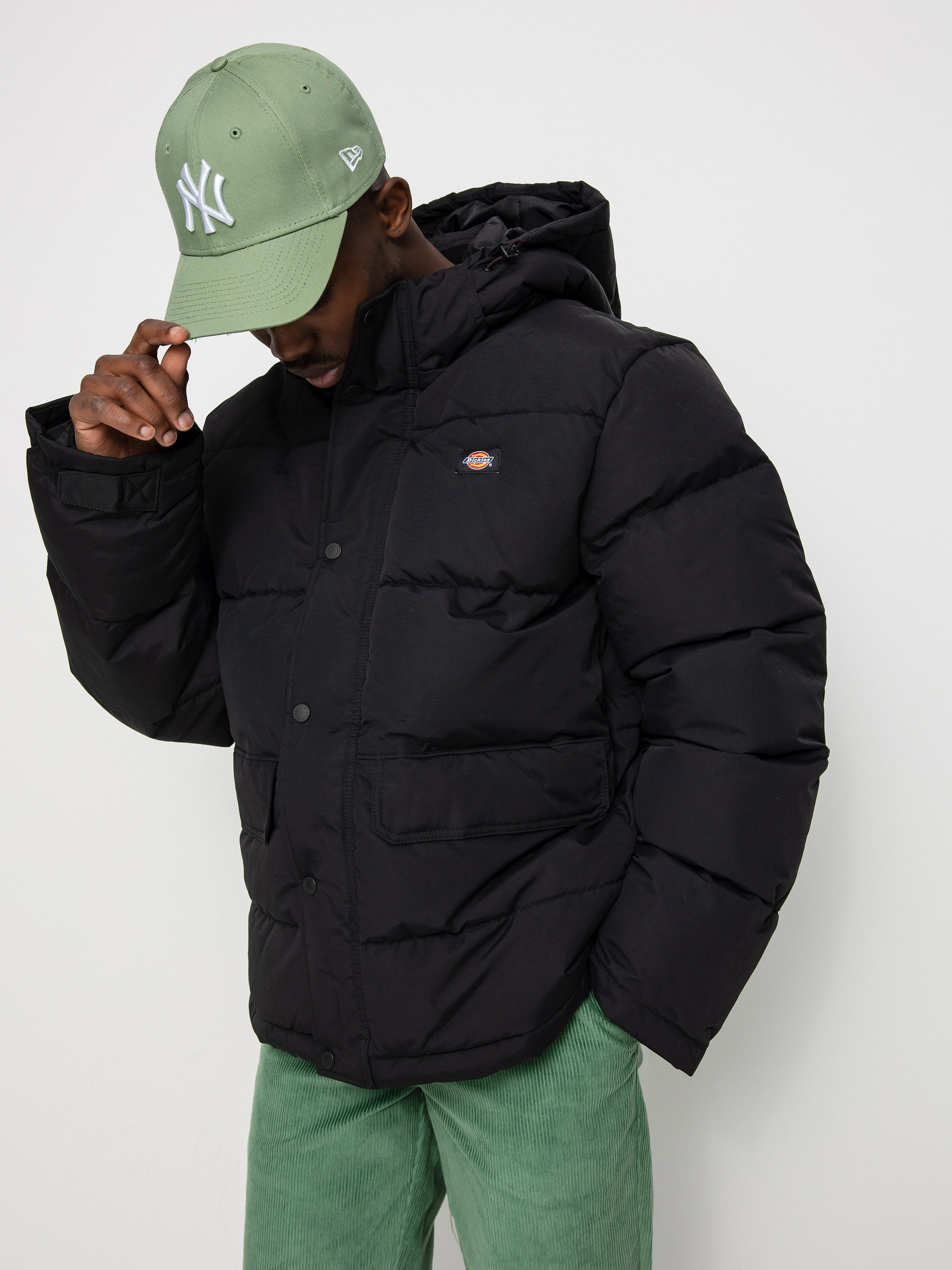 Dickies Glacier View Puffer Dzseki (black)