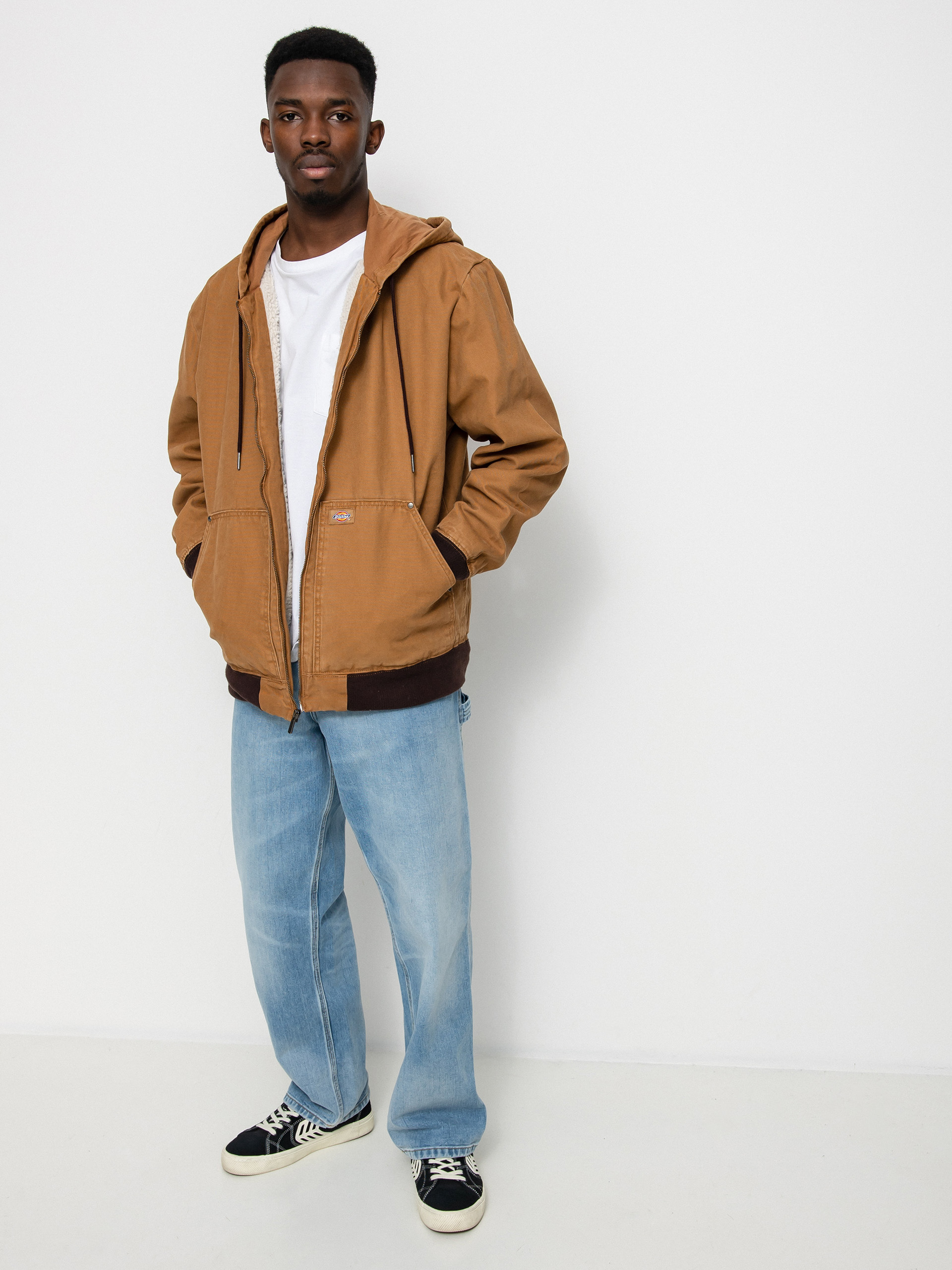 Dickies Hooded Duck Canvas Dzseki (brown duck)