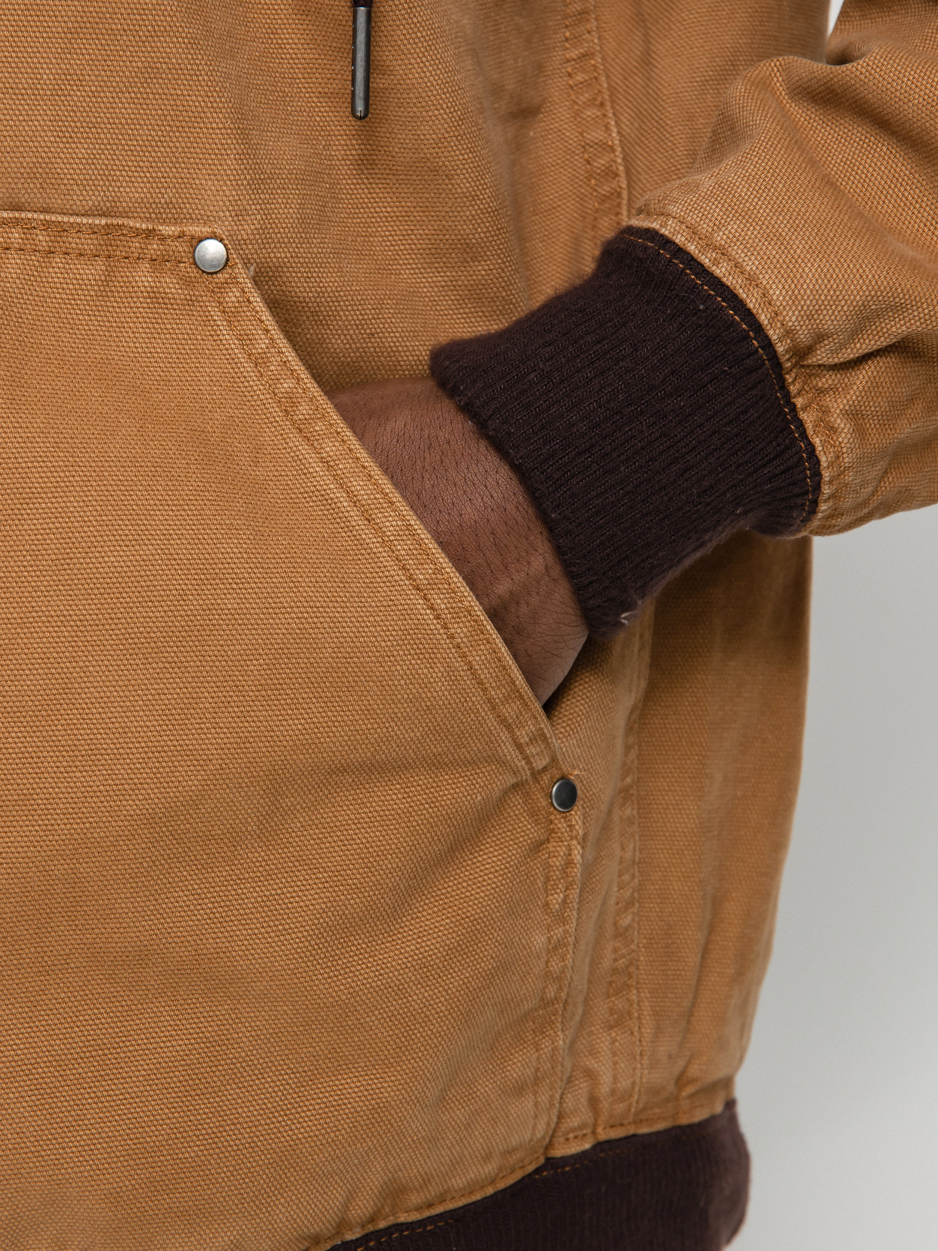 Dickies Hooded Duck Canvas Dzseki (brown duck)