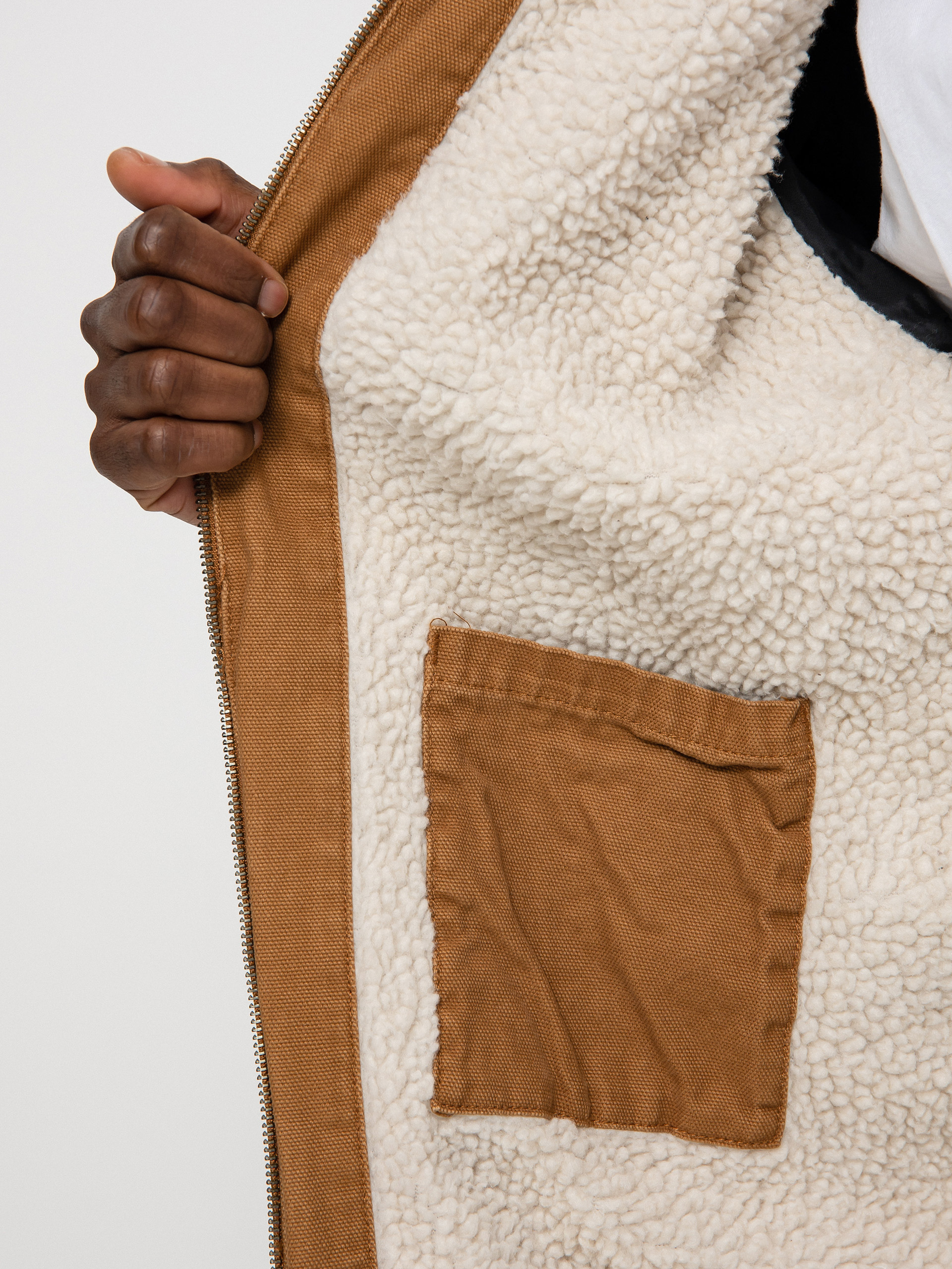 Dickies Hooded Duck Canvas Dzseki (brown duck)