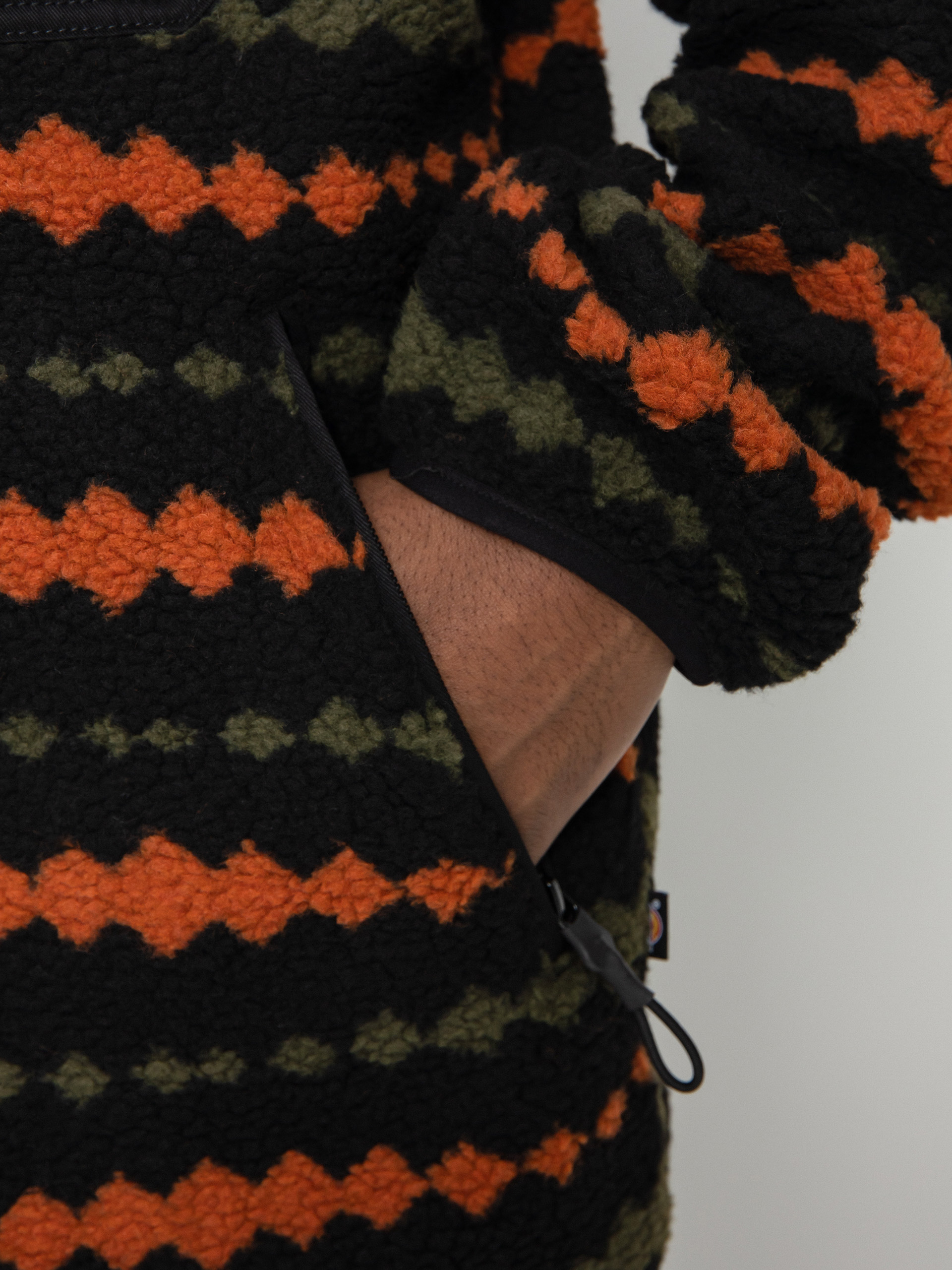 Férfi Dickies Falkville Fleece Pulóver (black)