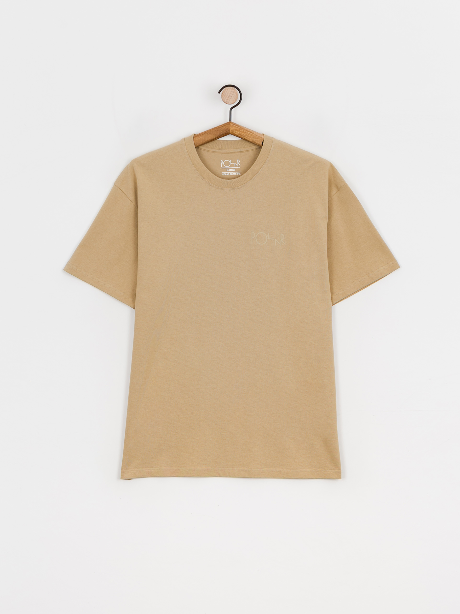 Polar Skate Stroke Logo póló (antique gold)