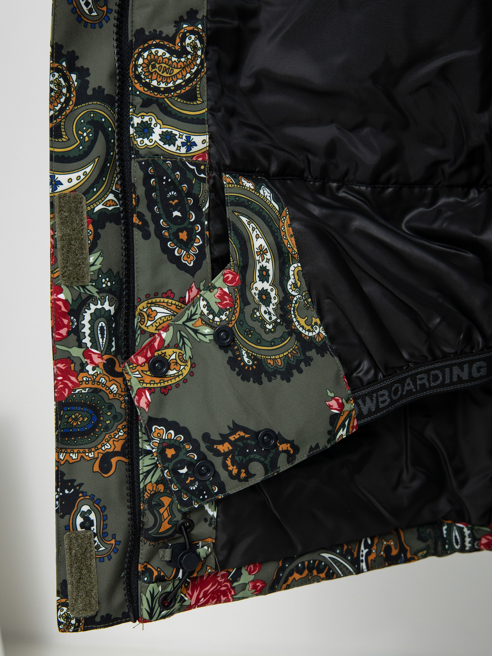 Női DC Liberate Snowboard dzseki (paisley ivy green)