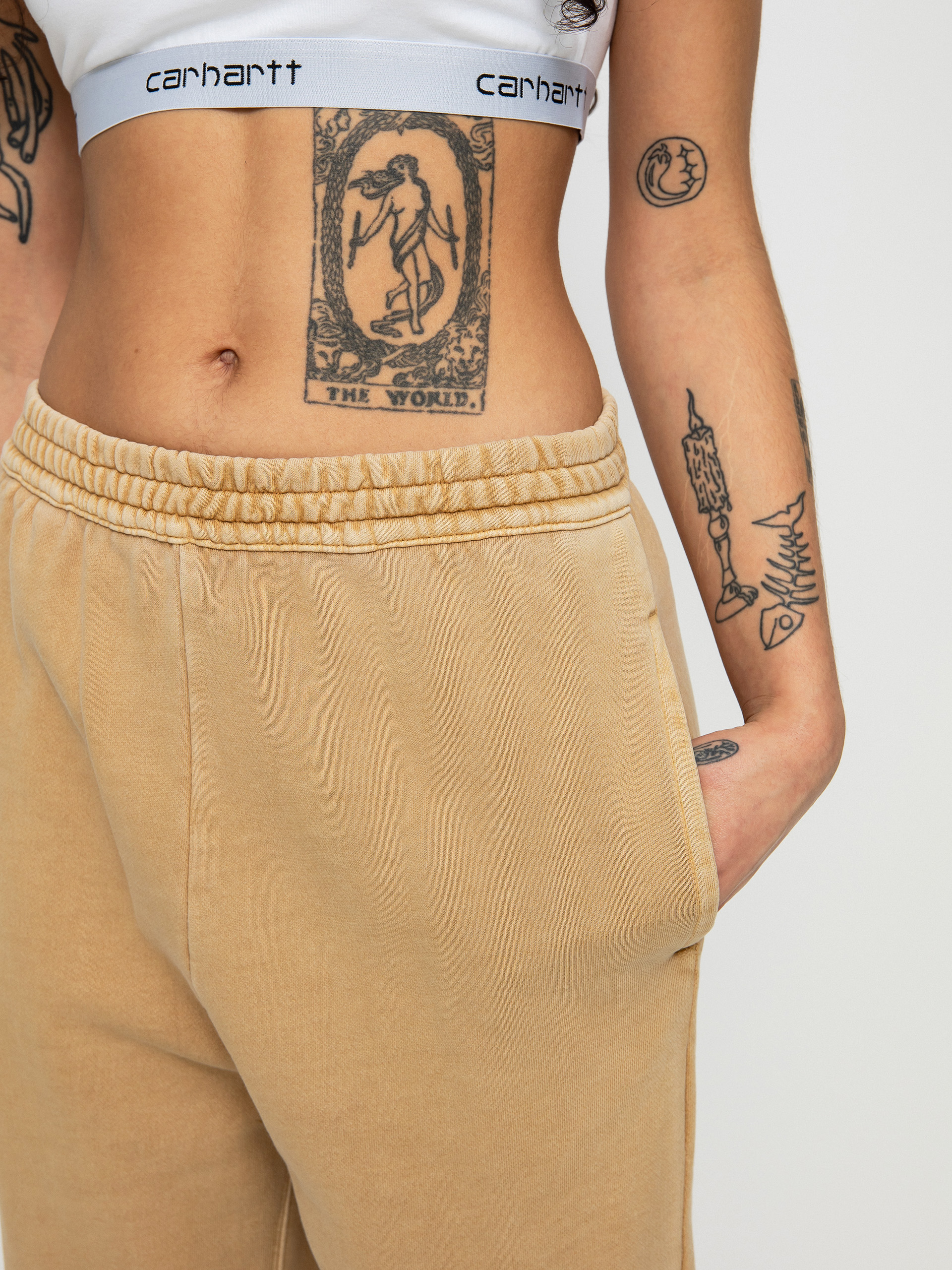 Carhartt WIP Nelson Kisnadrág Wmn (dusty h brown)