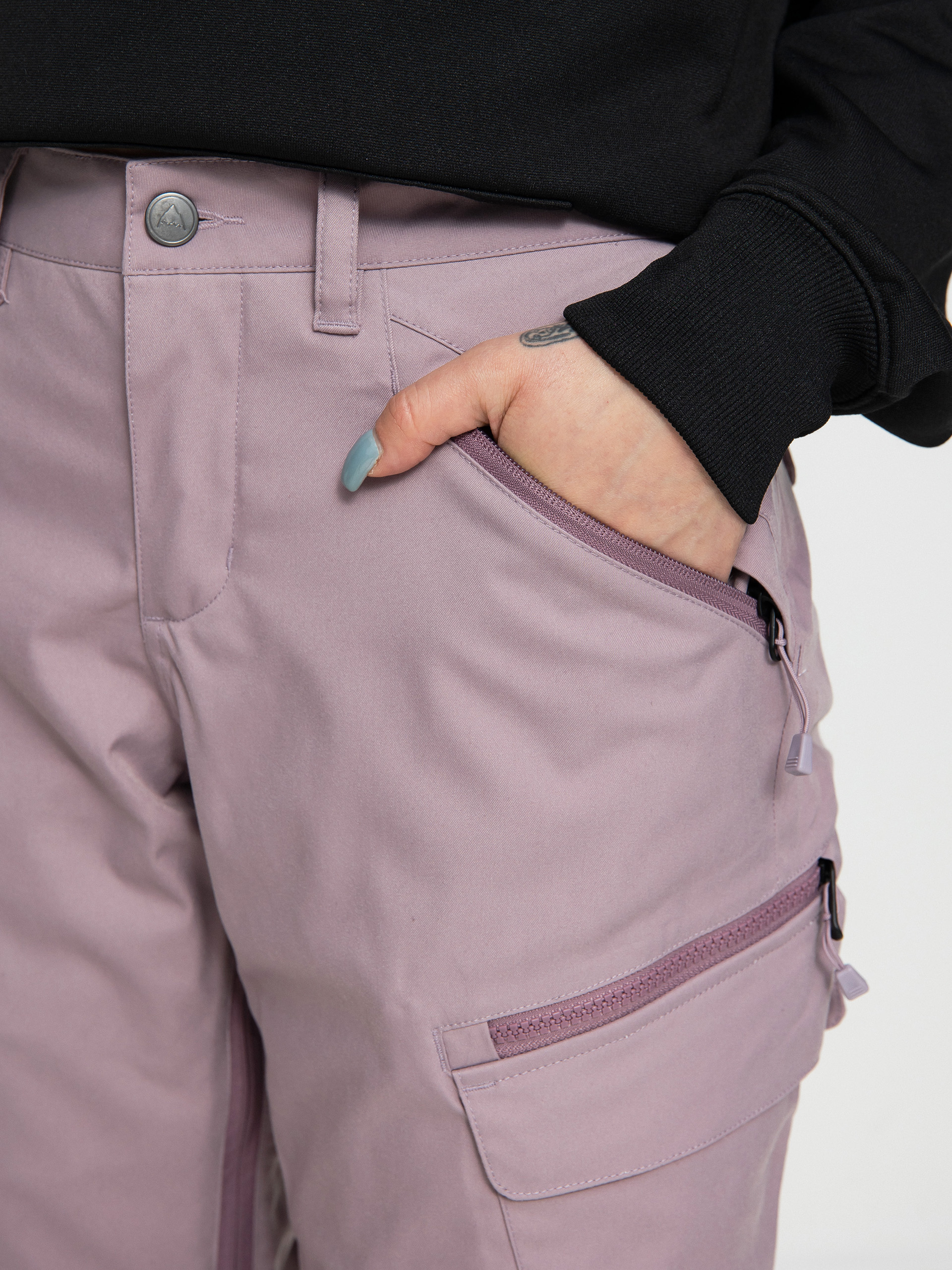 Női Burton Gloria Stretch Insulated Snowboard nadrág (elderberry)