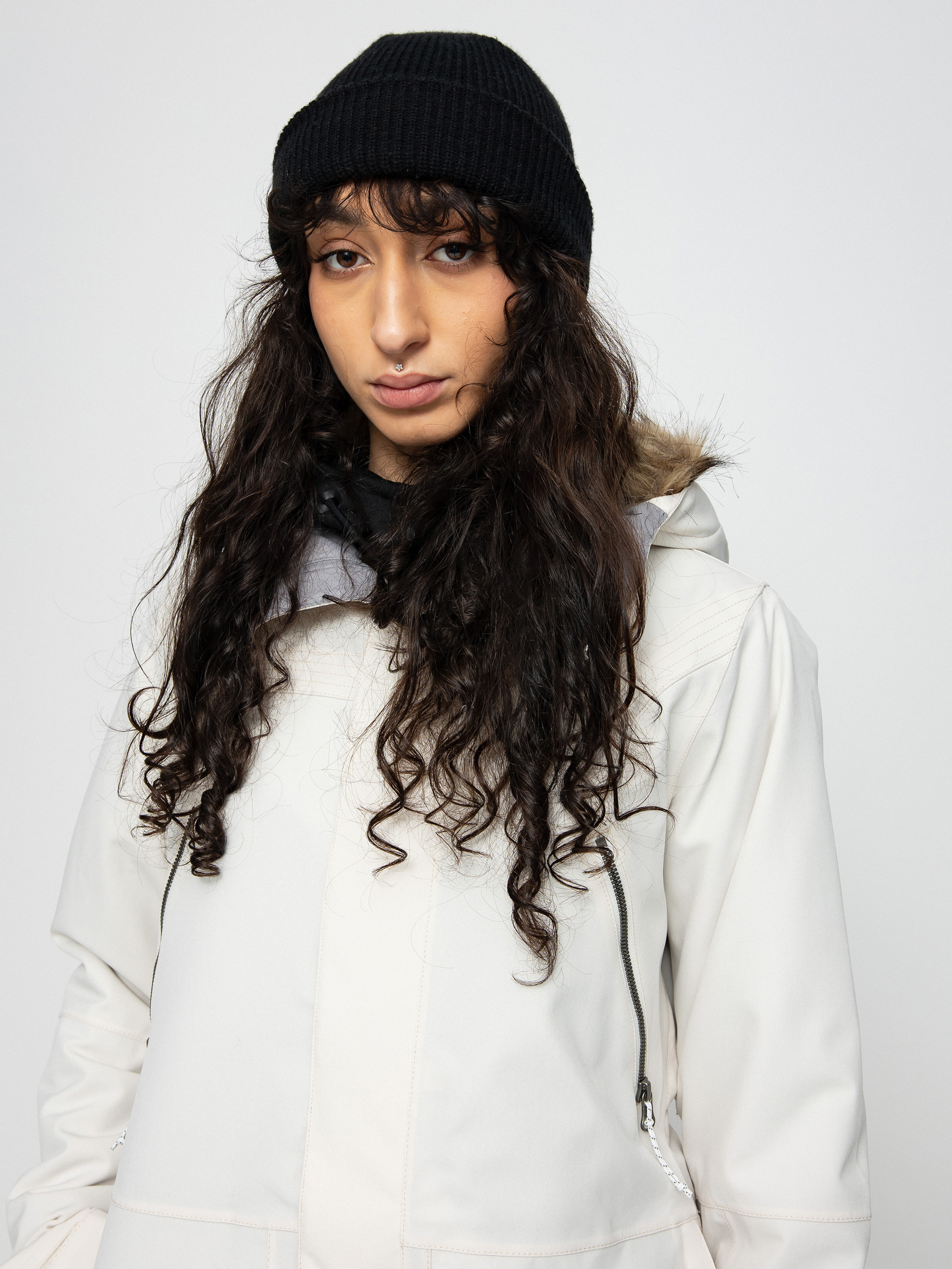 Női Volcom Shadow Ins Snowboard dzseki (off white)