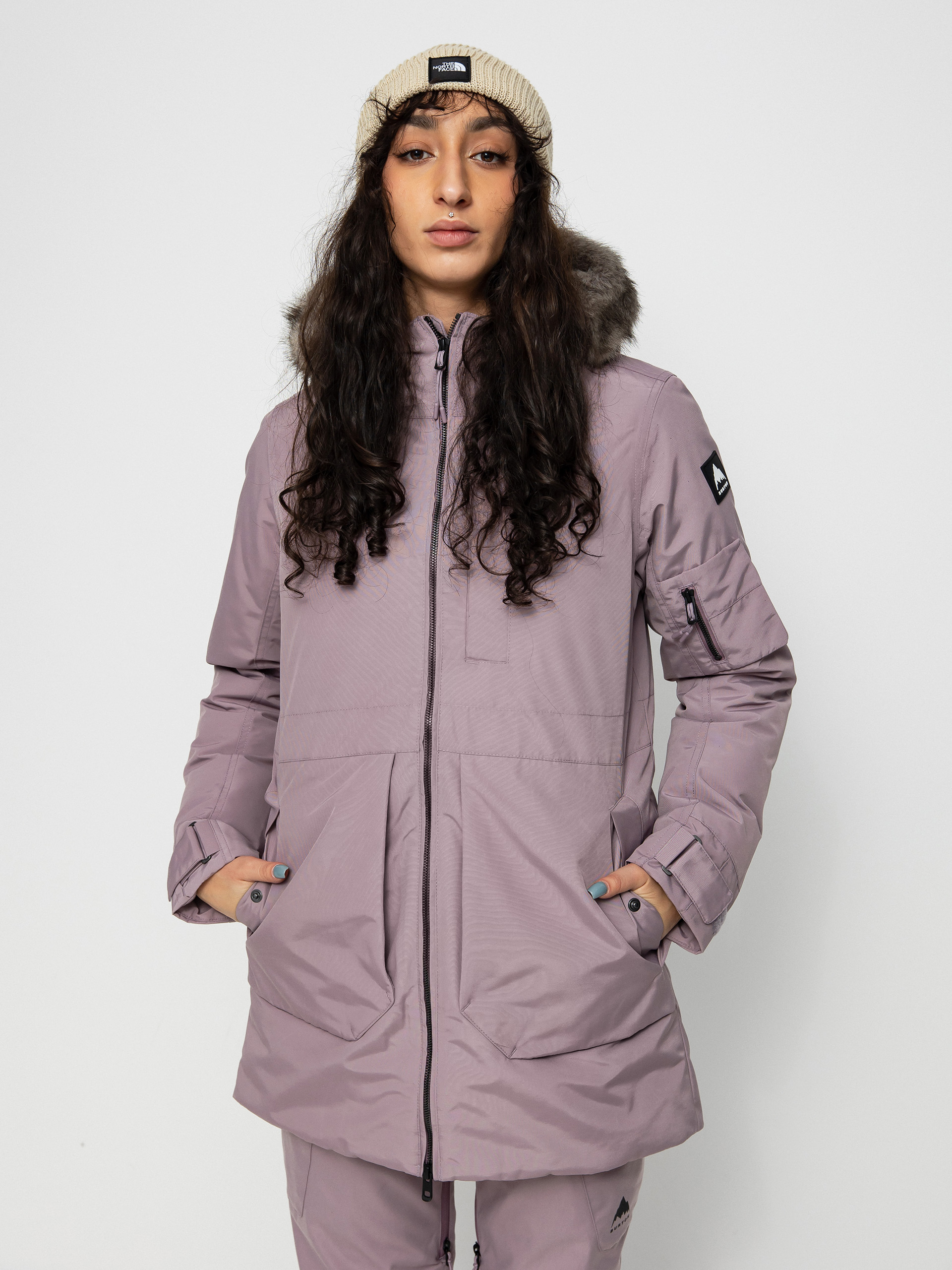 Burton Saxton Parka Snowboard dzseki Wmn (elderberry)