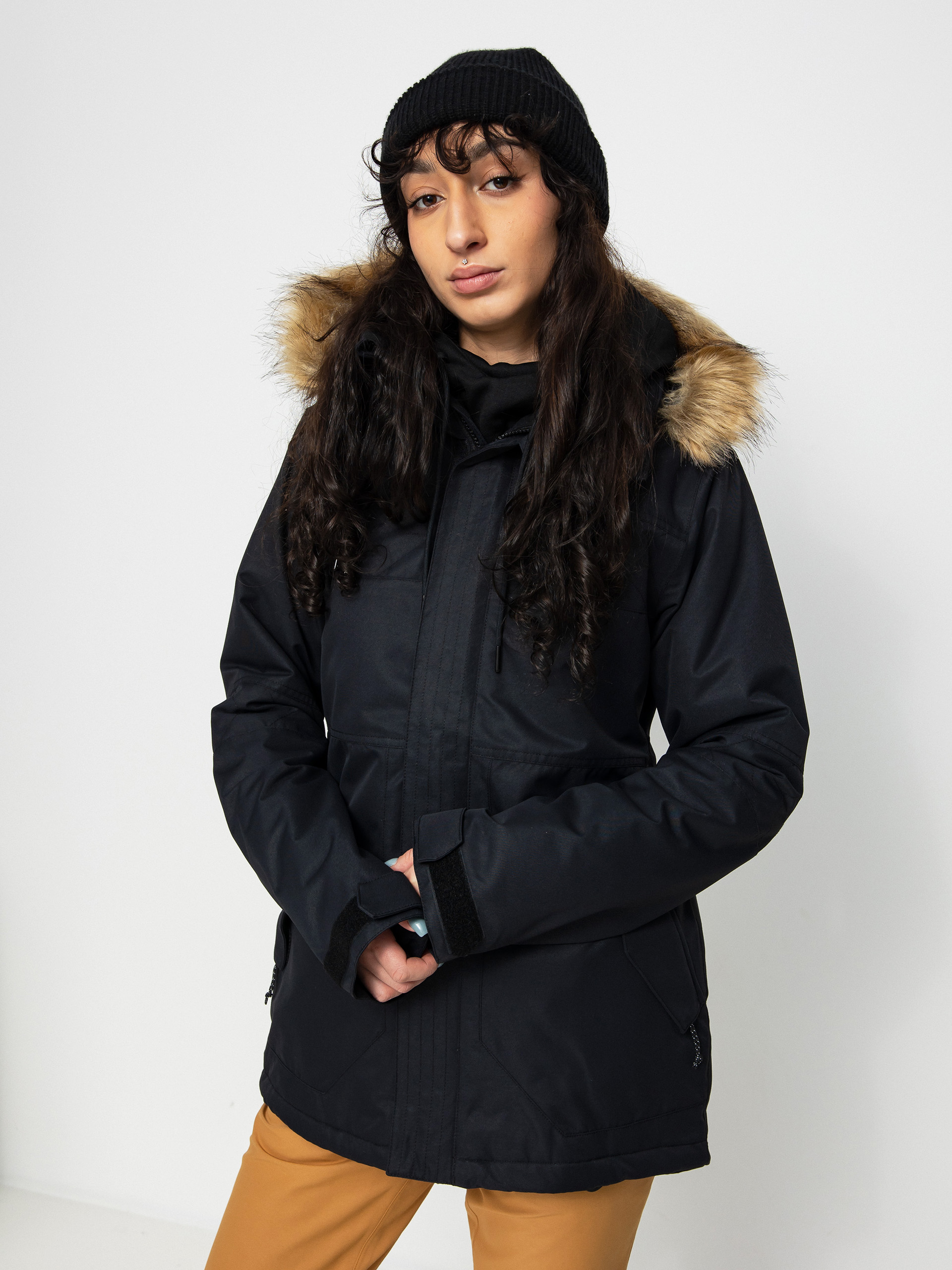 Női Volcom Fawn Ins Snowboard dzseki (black)