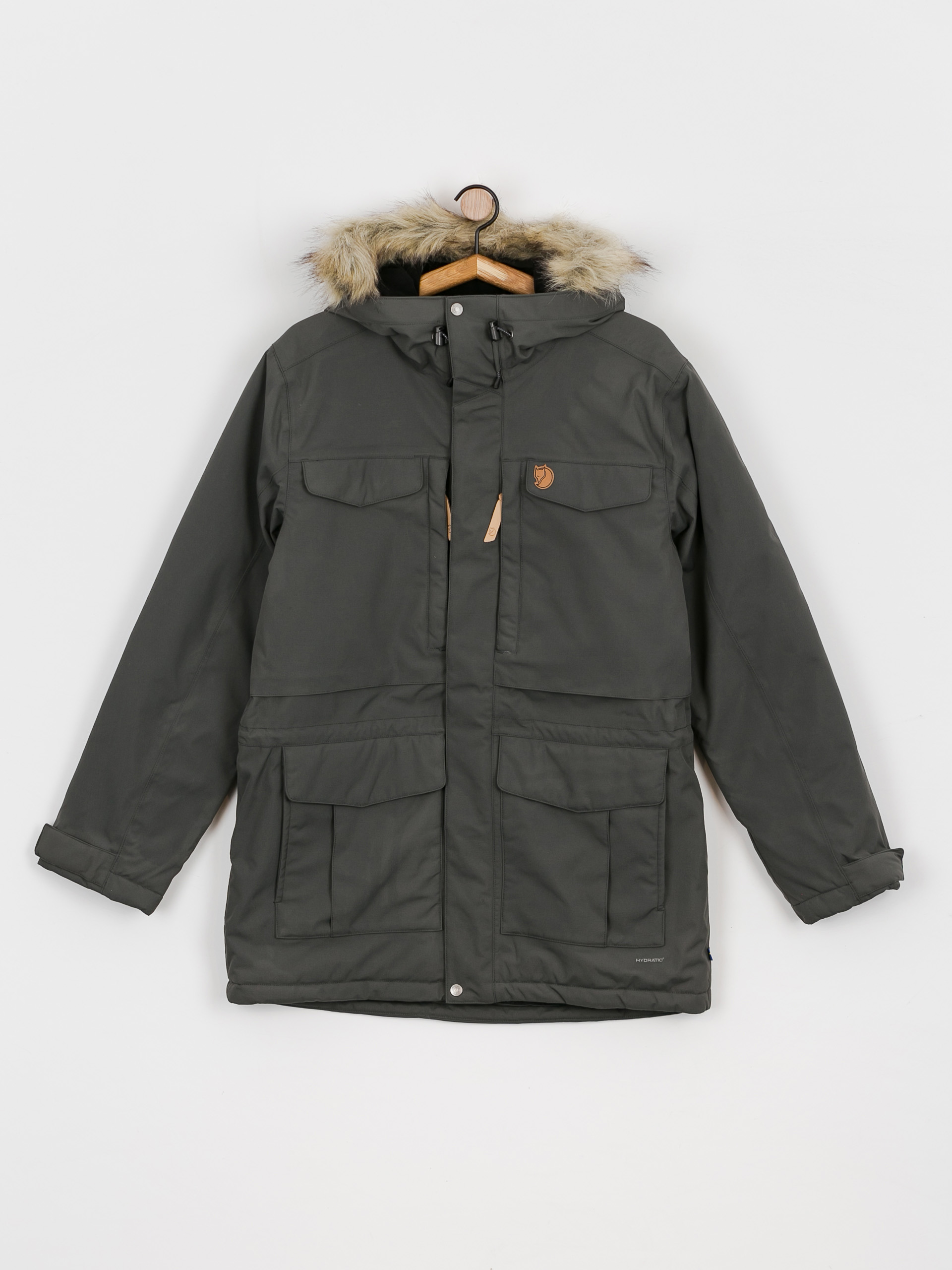 Fjallraven Nuuk Parka Dzseki (basalt)