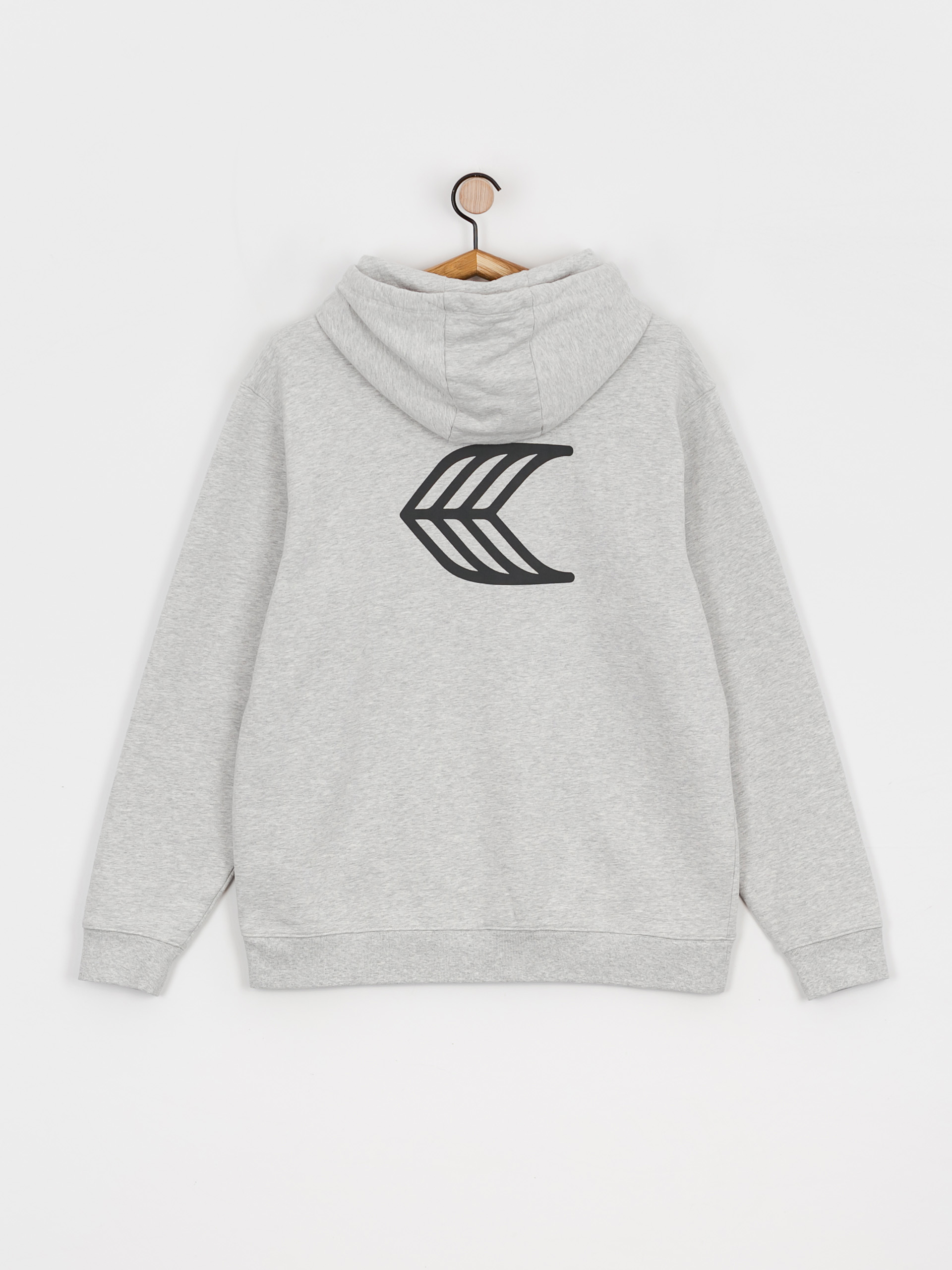 Cariuma Logo HD Kapucnis pulóver (melange grey)