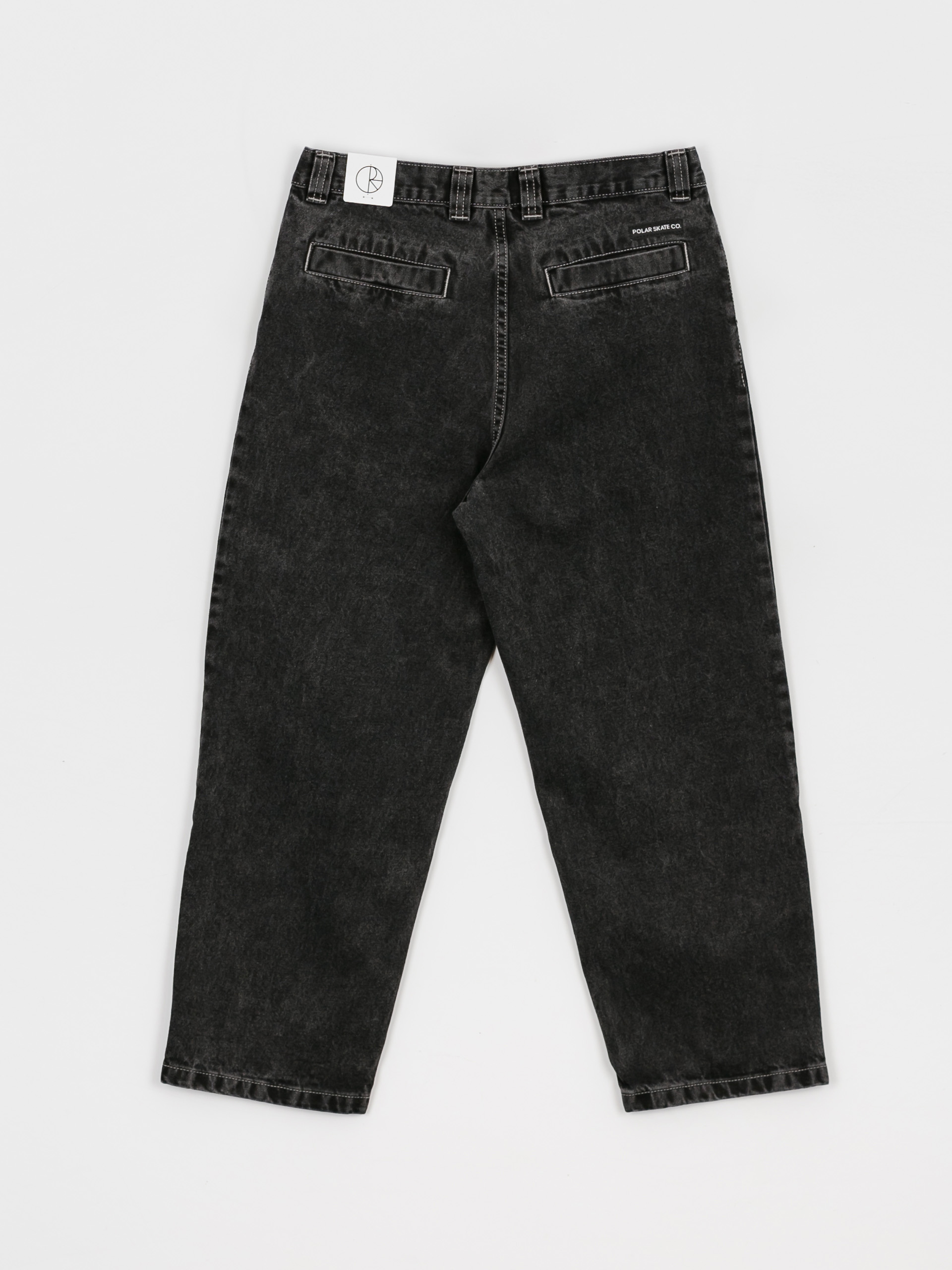 Polar Skate Grund Chinos Kisnadrág (washed black)