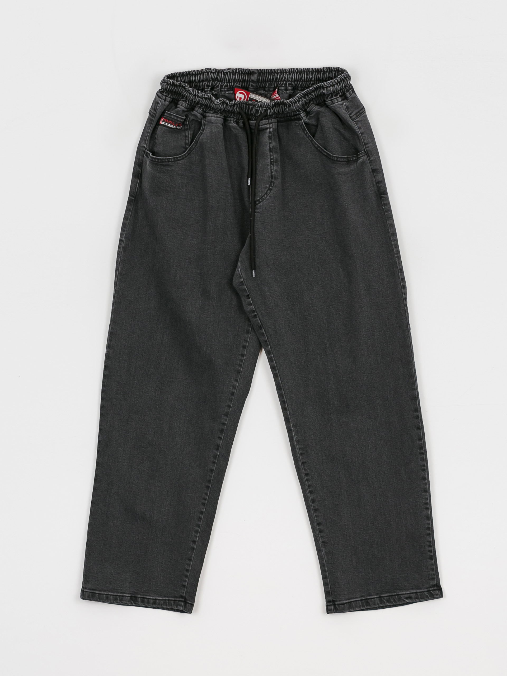 Malita Jeans Log Sl Kisnadrág (elastic black)