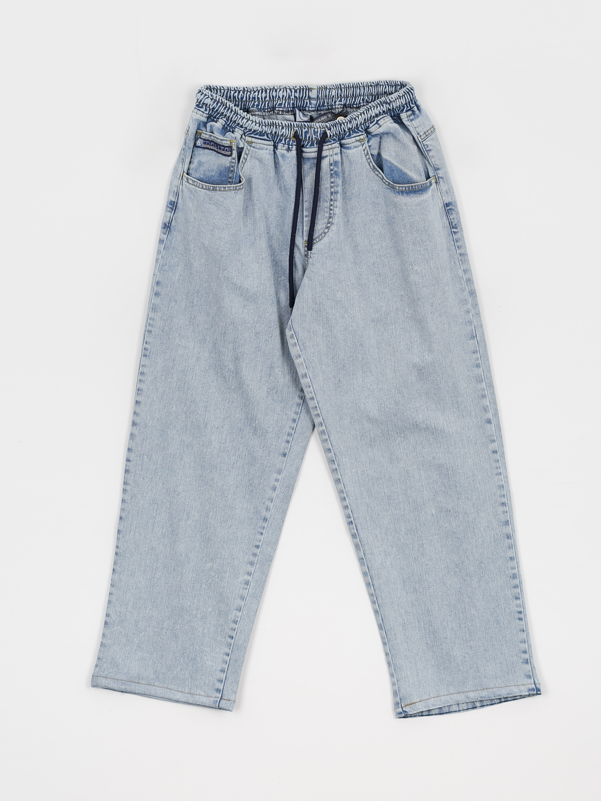 Malita Jeans Log Sl Kisnadrág (elastic blue)