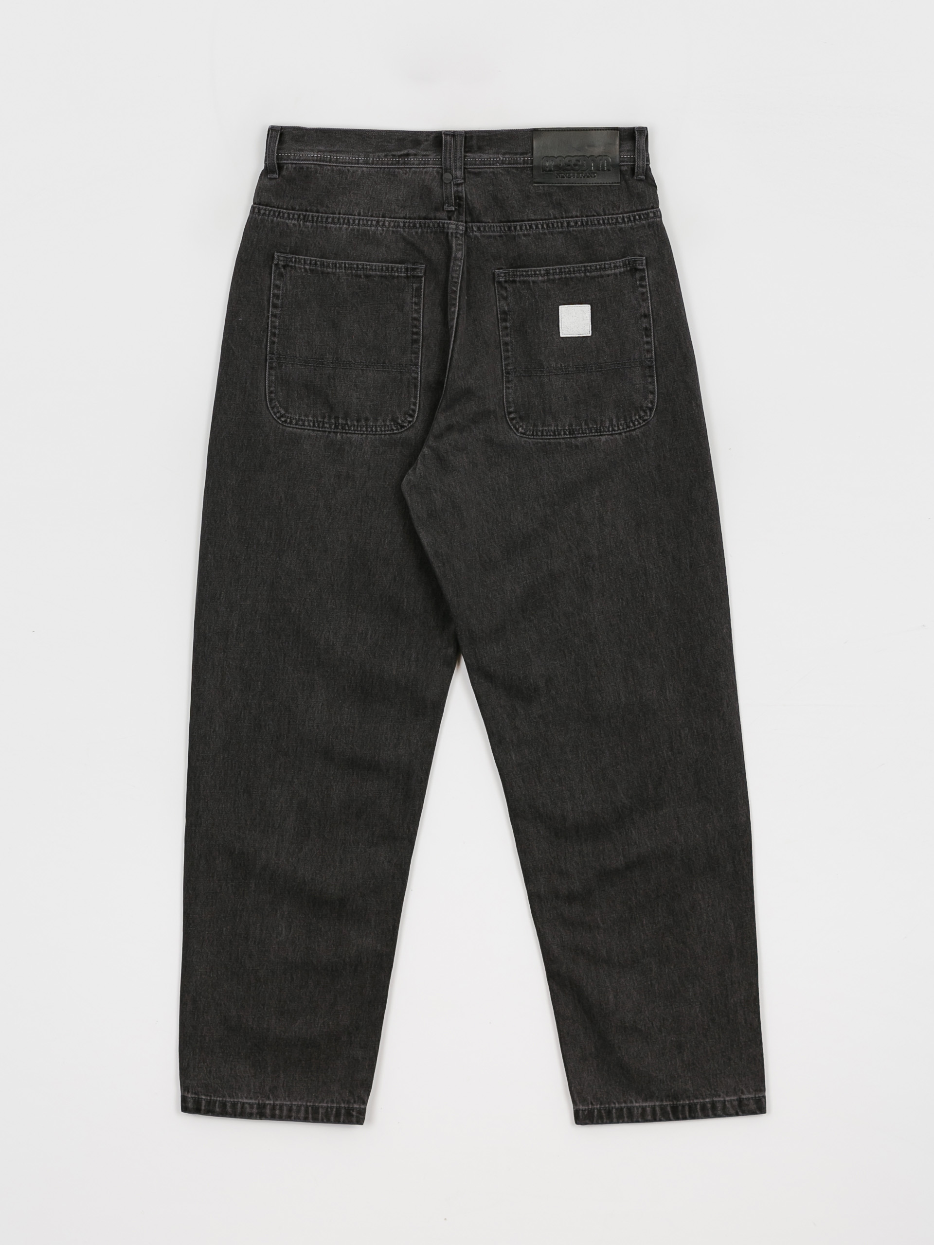 MassDnm Craft Jeans Baggy Fit Kisnadrág (black washed)