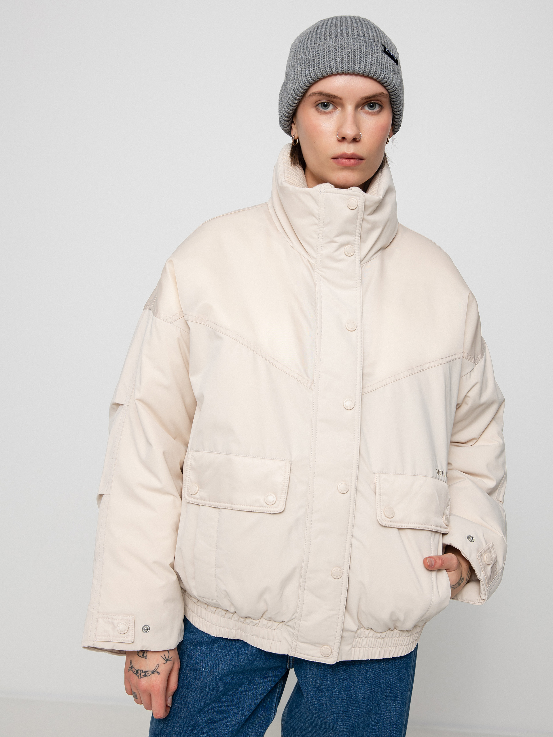 Volcom Blowson 5K Dzseki Wmn (sand)