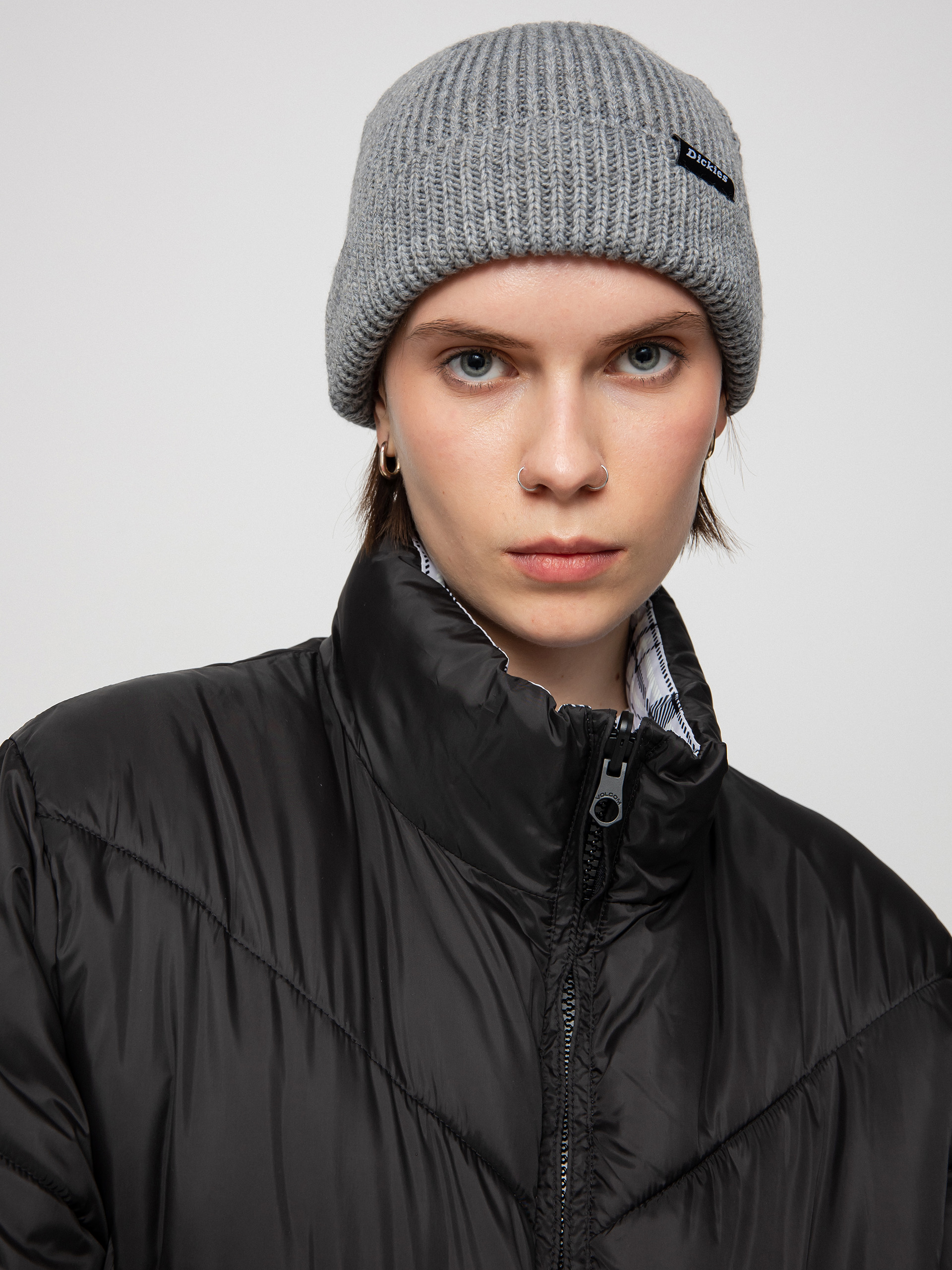 Volcom Down'N Puff Reversible Dzseki Wmn (black)