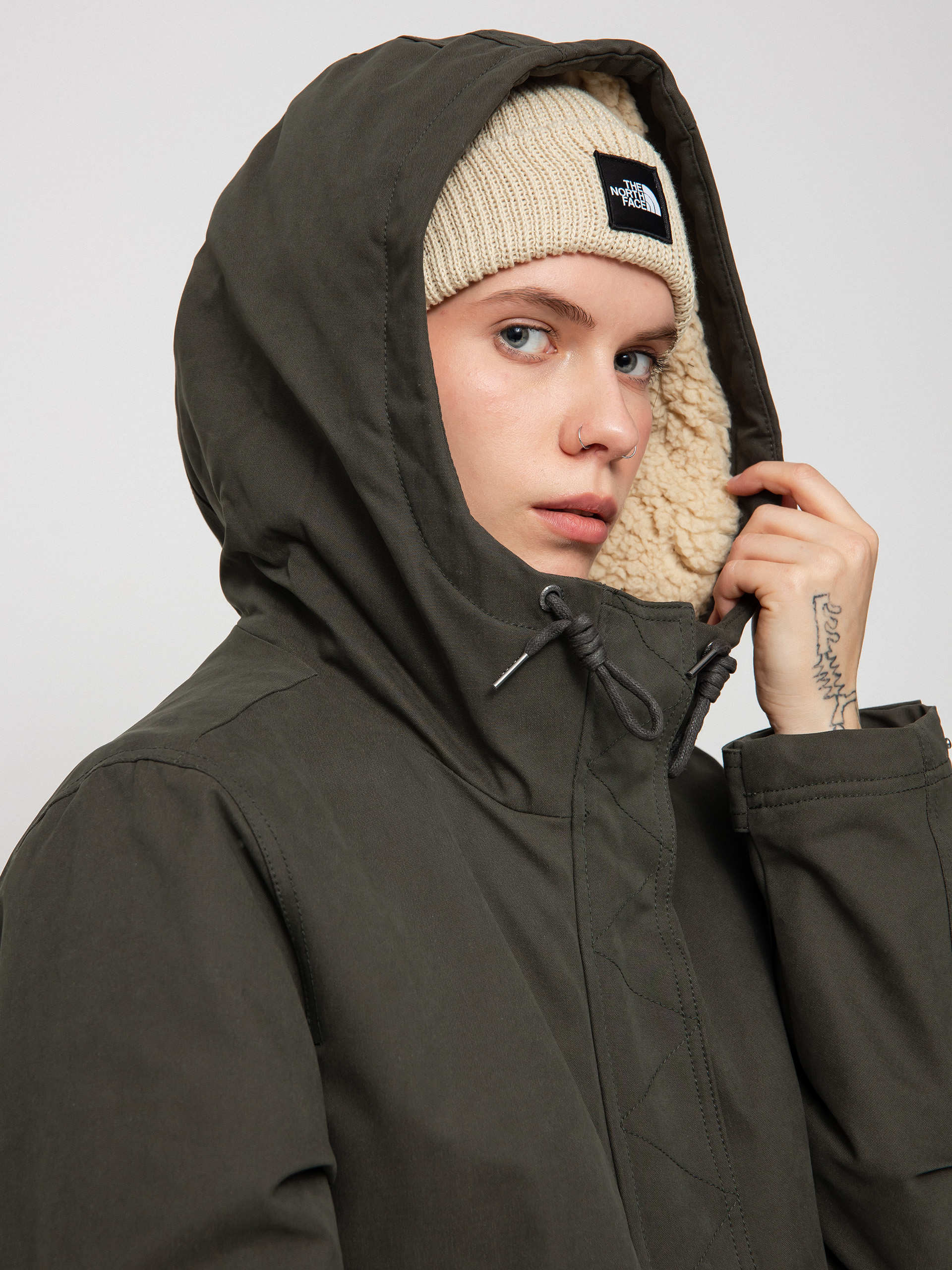 Volcom Less Is More 5K Parka Dzseki Wmn (rinsed black)