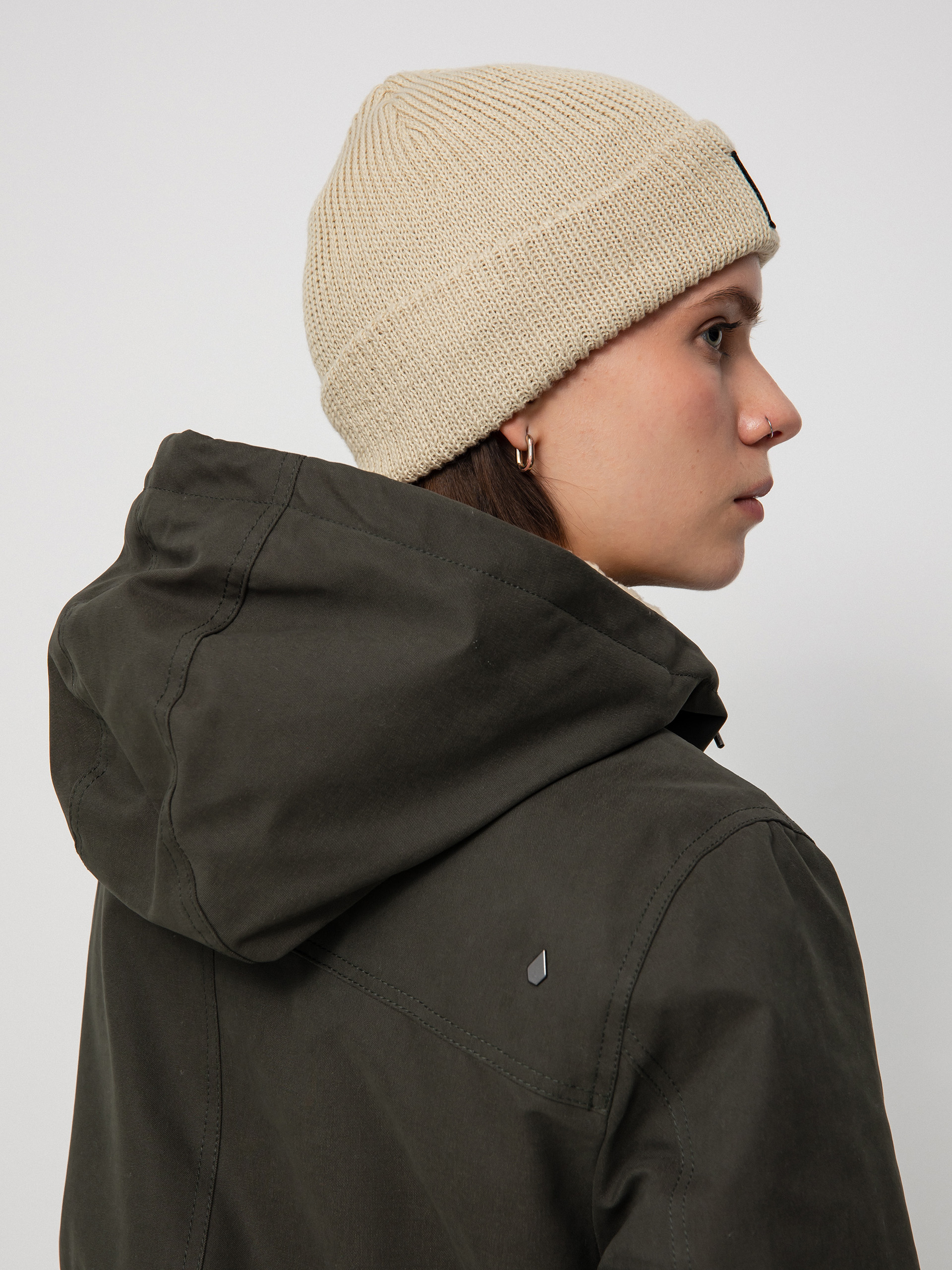 Volcom Less Is More 5K Parka Dzseki Wmn (rinsed black)