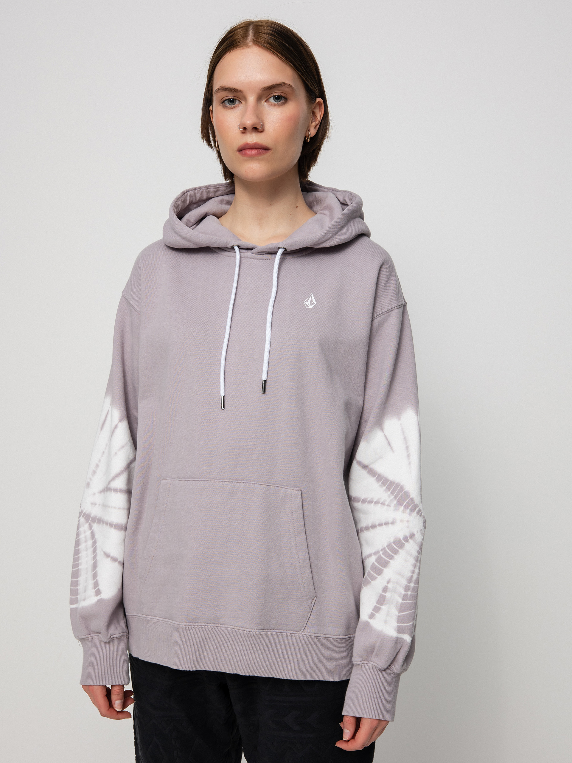 Volcom Costus HD Thermo pulóver Wmn (amethyst smoke)