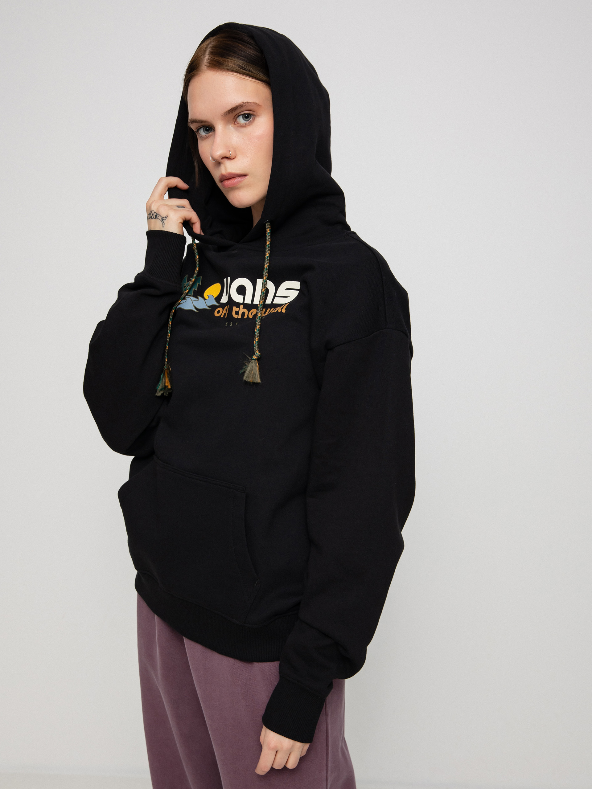 Vans Coastal HD Kapucnis pulóver Wmn (black)