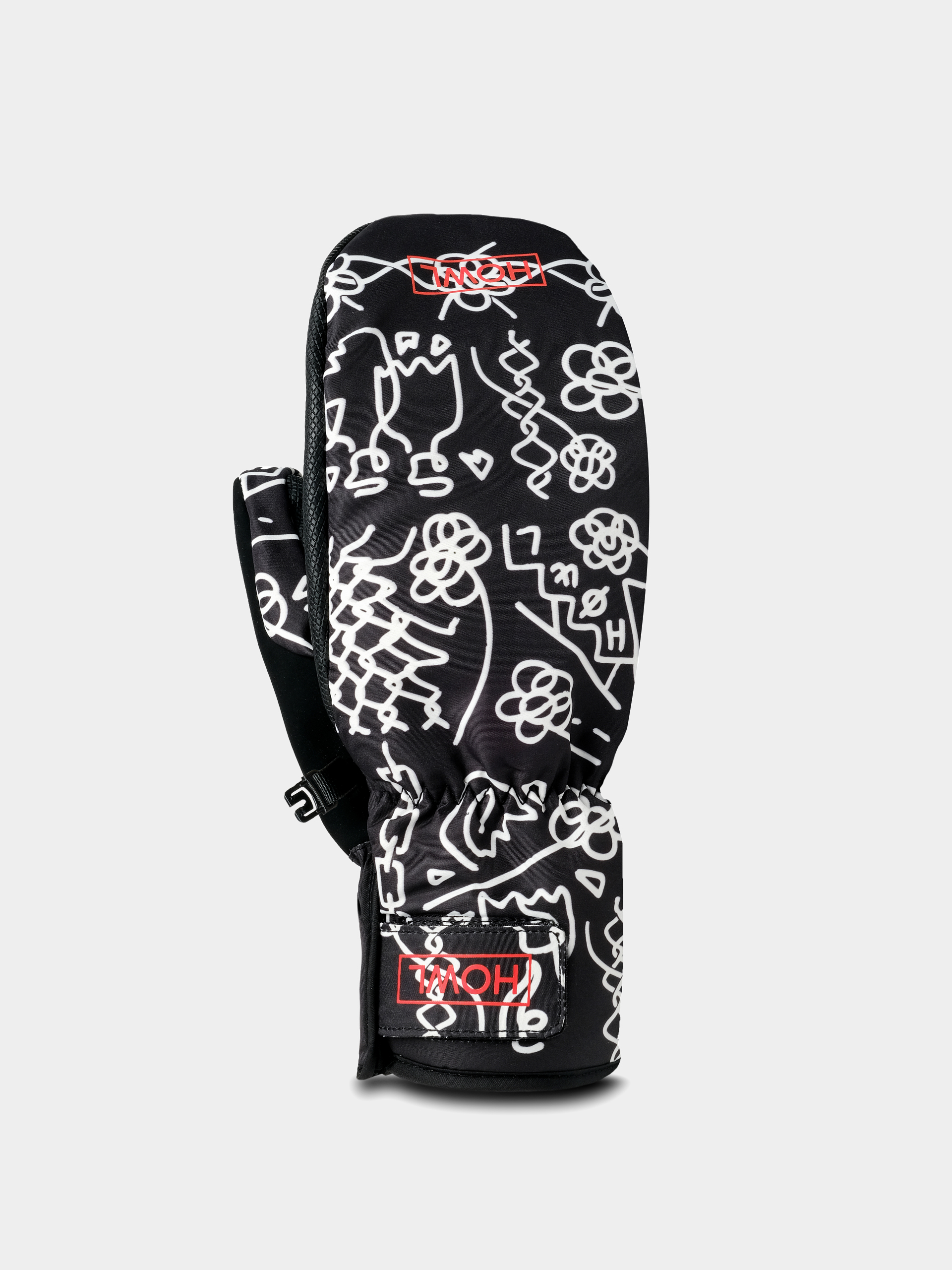 Howl Flyweight Mitt Kesztyű (black flash art david lebicar)