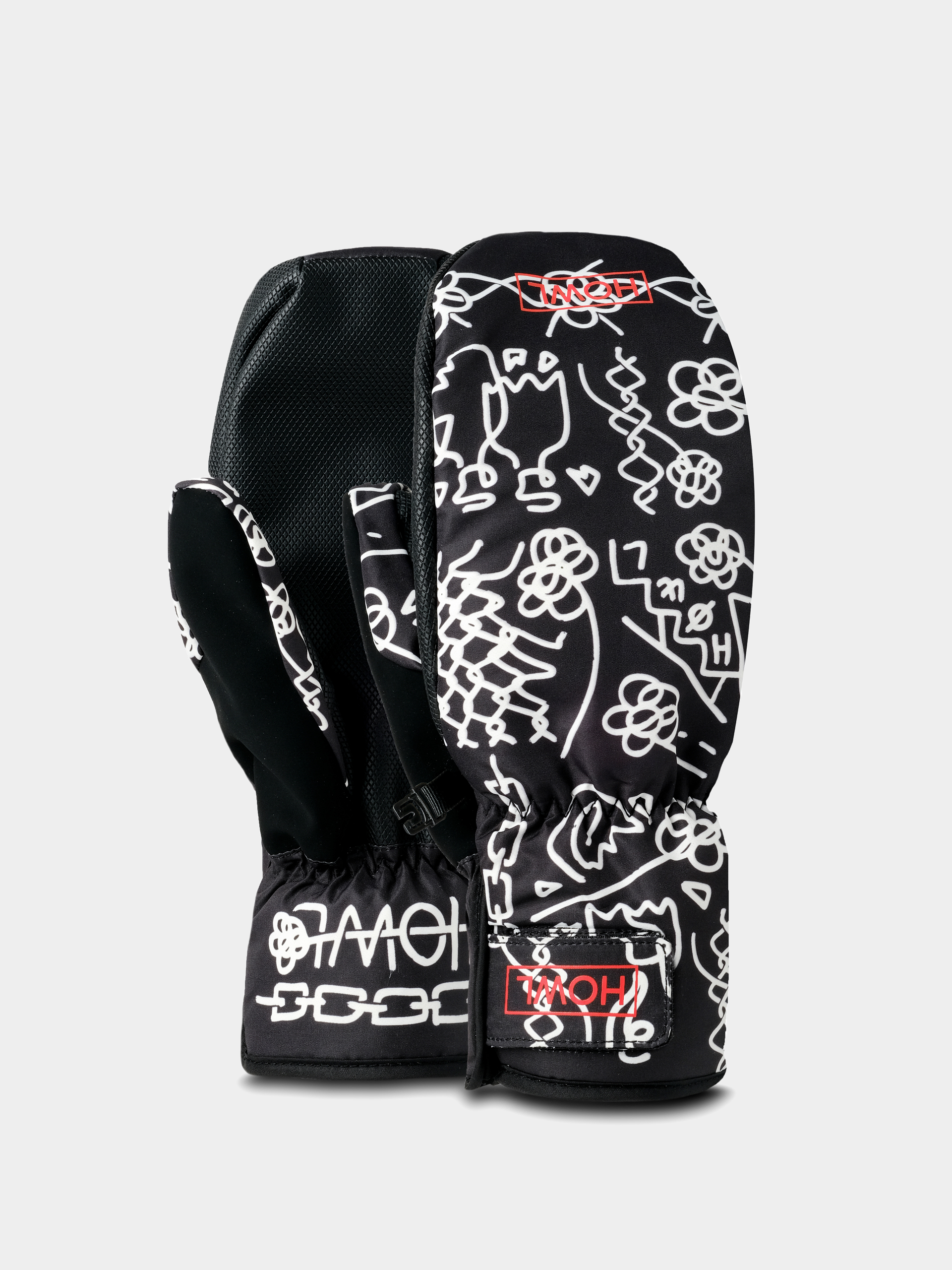 Howl Flyweight Mitt Kesztyű (black flash art david lebicar)