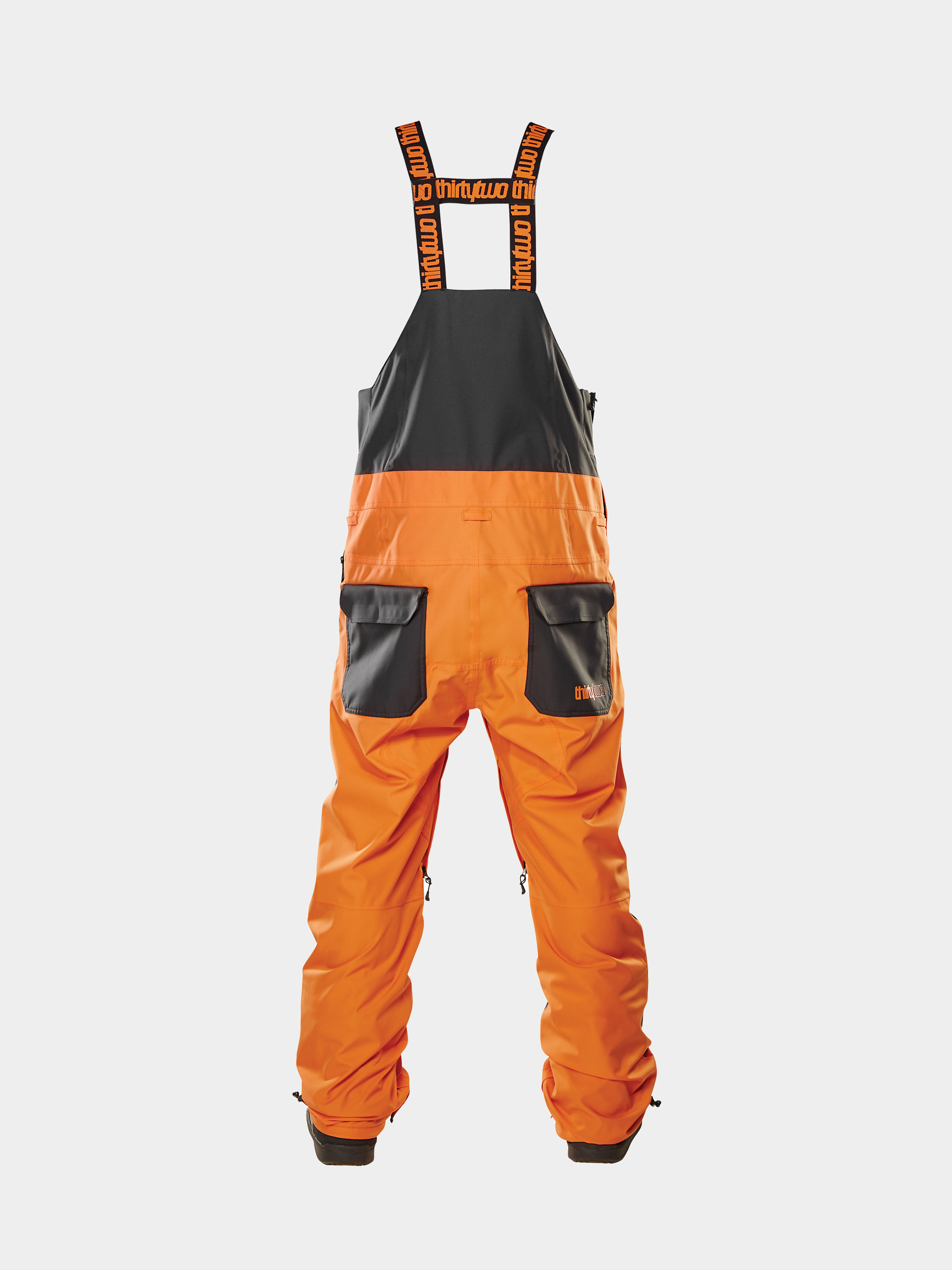Férfi ThirtyTwo Basement Bib Snowboard nadrág (orange)