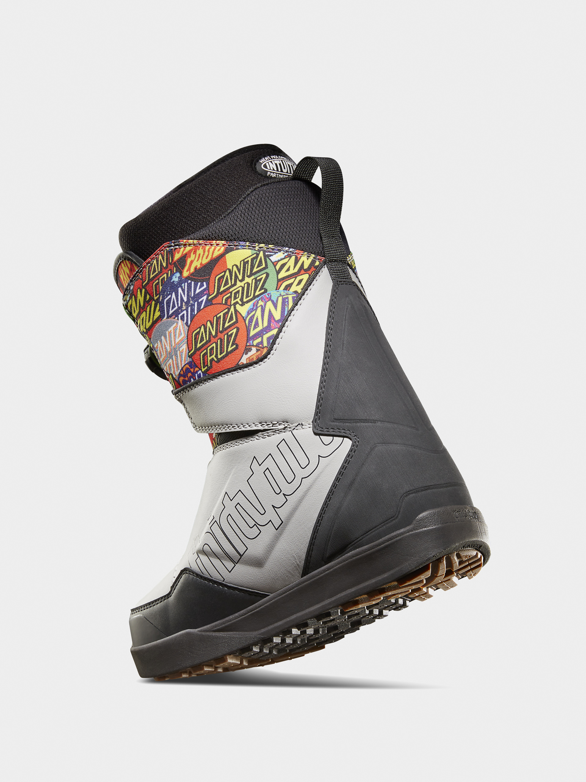 Férfi ThirtyTwo Lashed Double Boa Santa Cruz Snowboard cipők (grey/black)