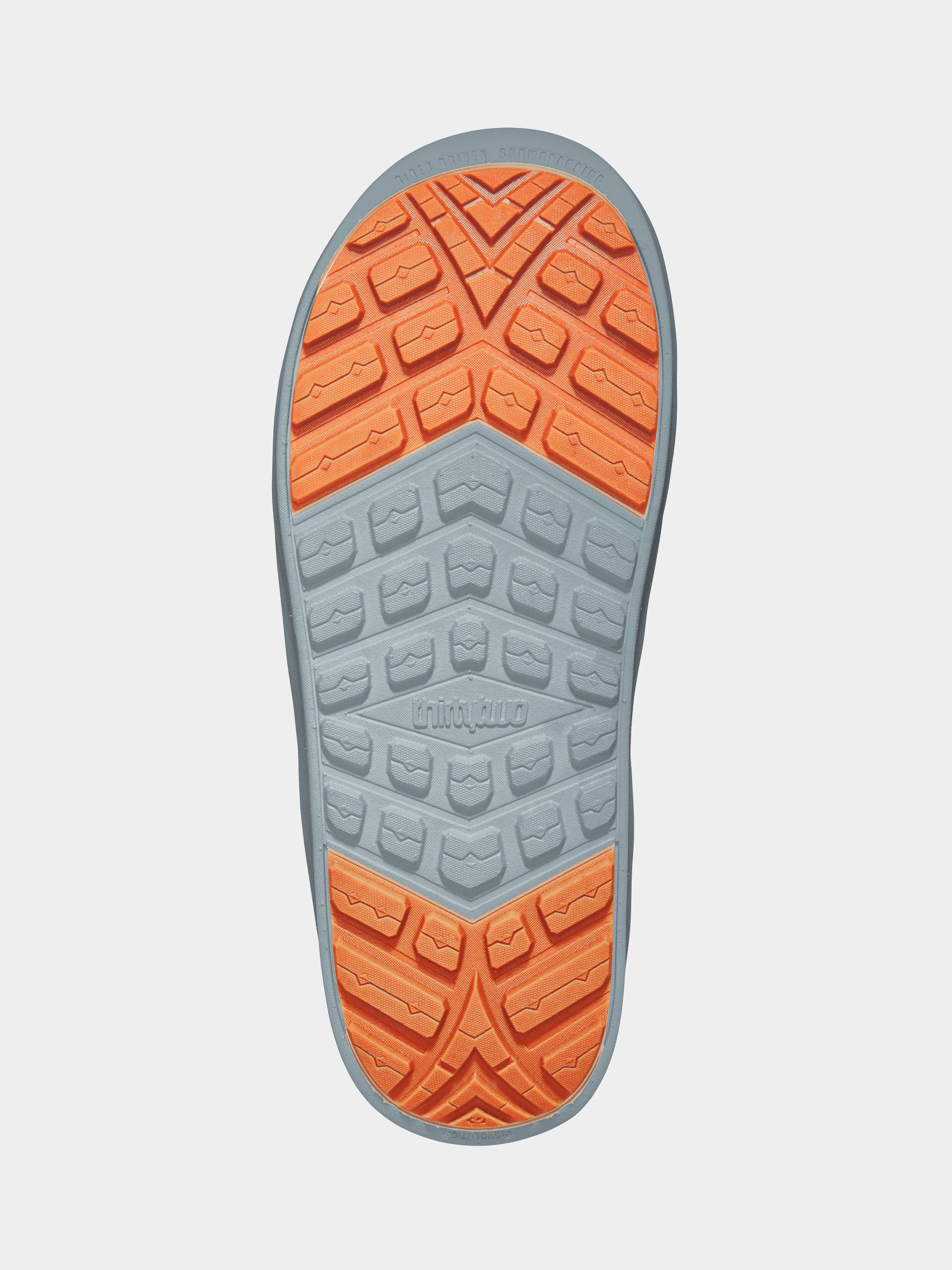 Férfi ThirtyTwo Lashed Powell Snowboard cipők (grey/white/orange)