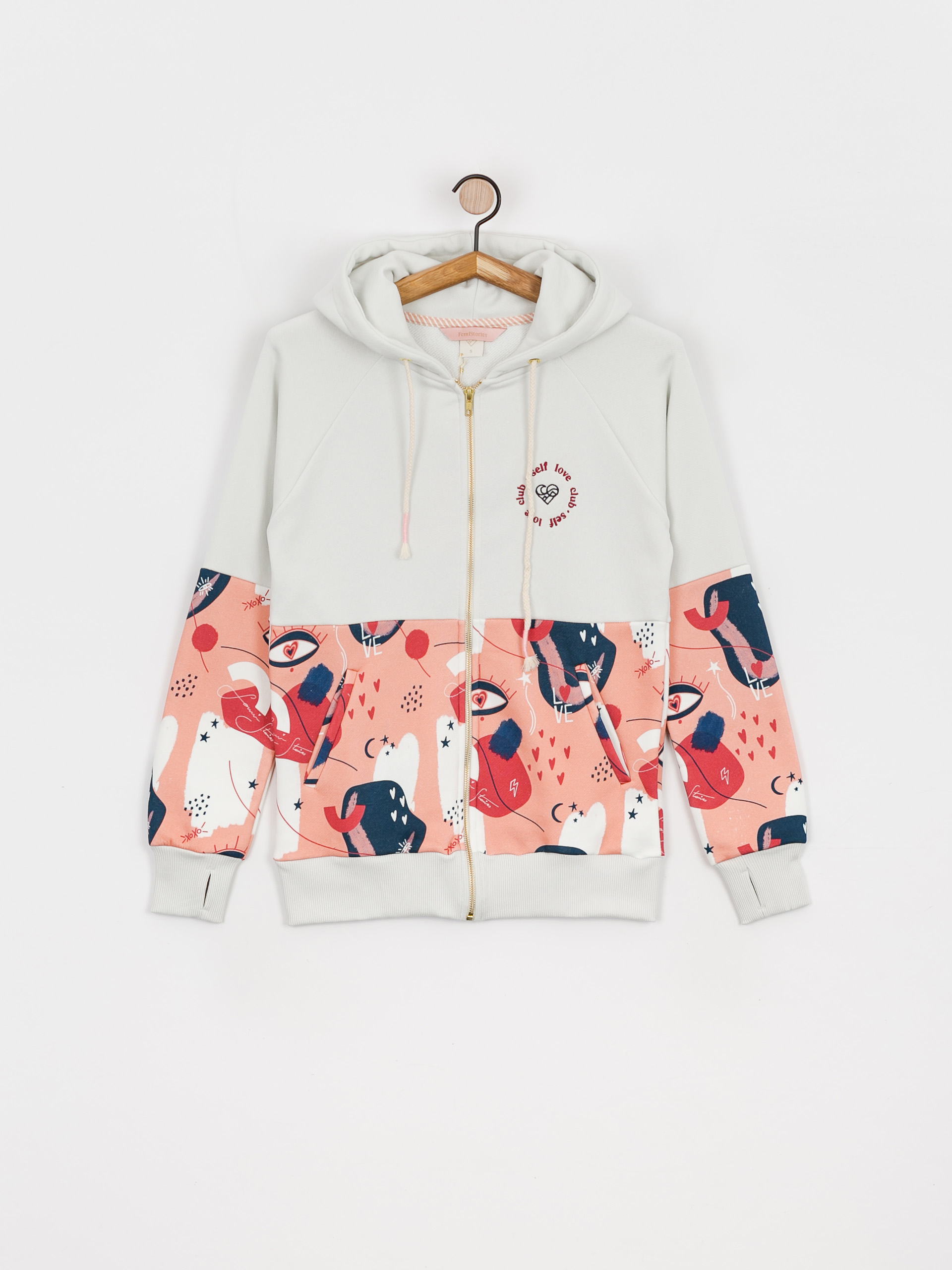 Femi Stories Tito ZHD Kapucnis pulóver Wmn (slc)