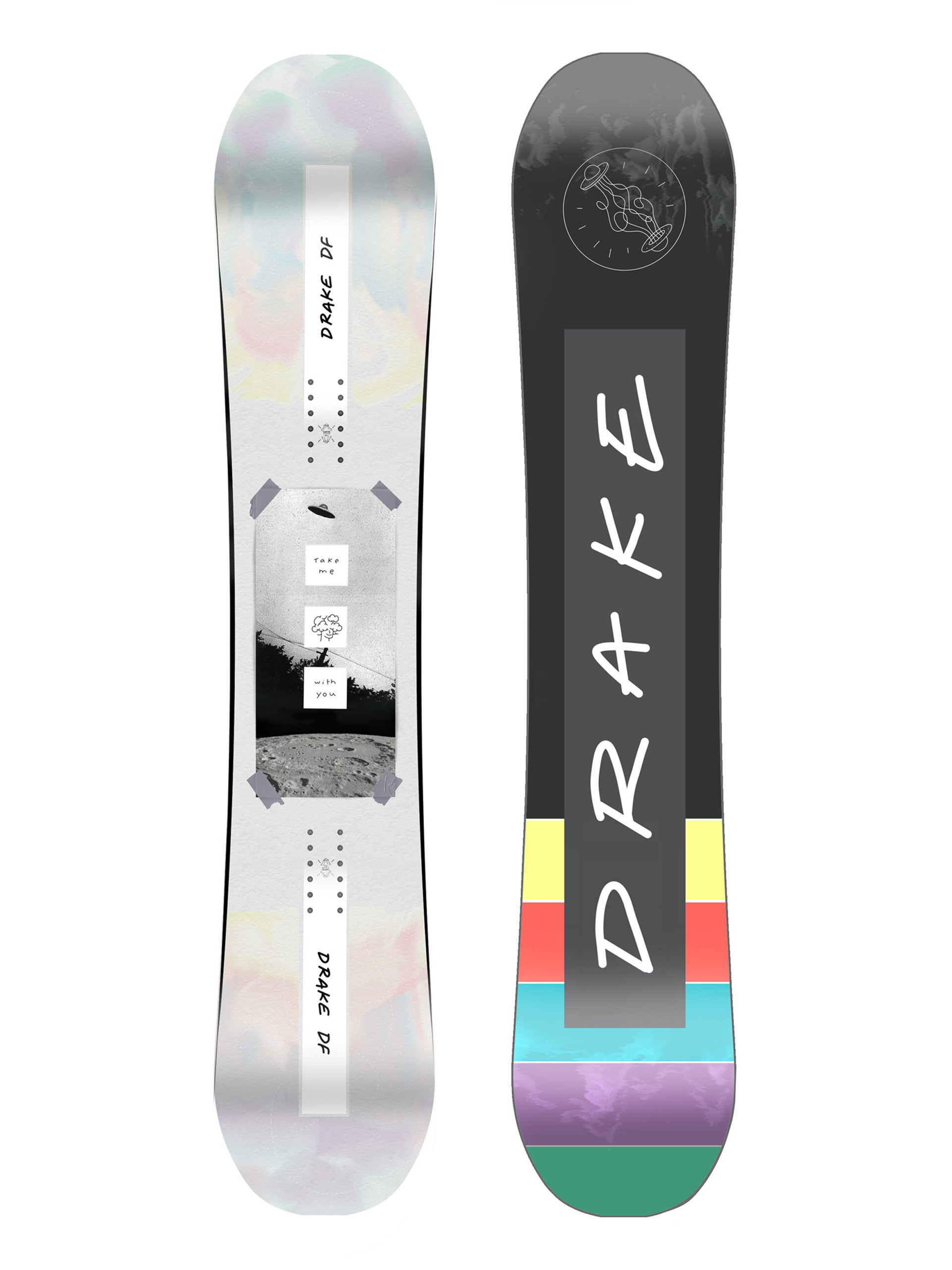 Drake Df Snowboard - többszínű