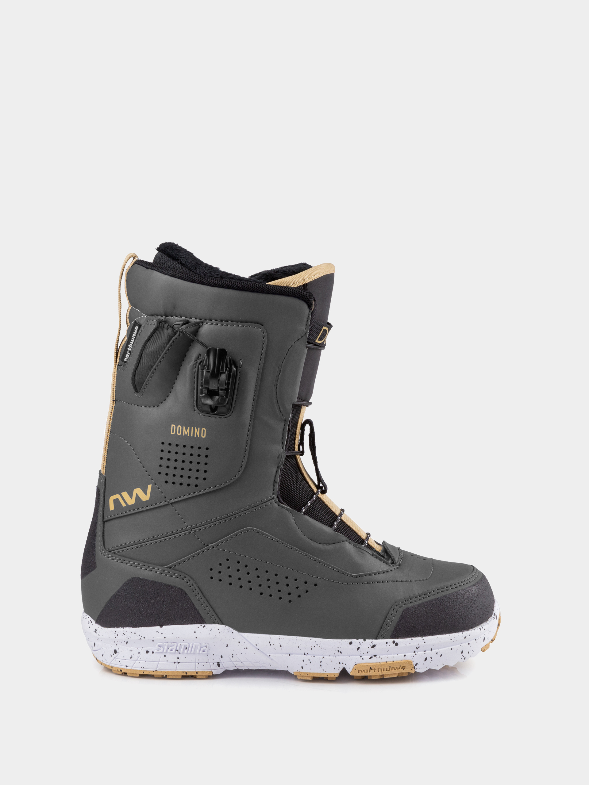 Női Northwave Domino Sls Snowboard cipők (dark grey)