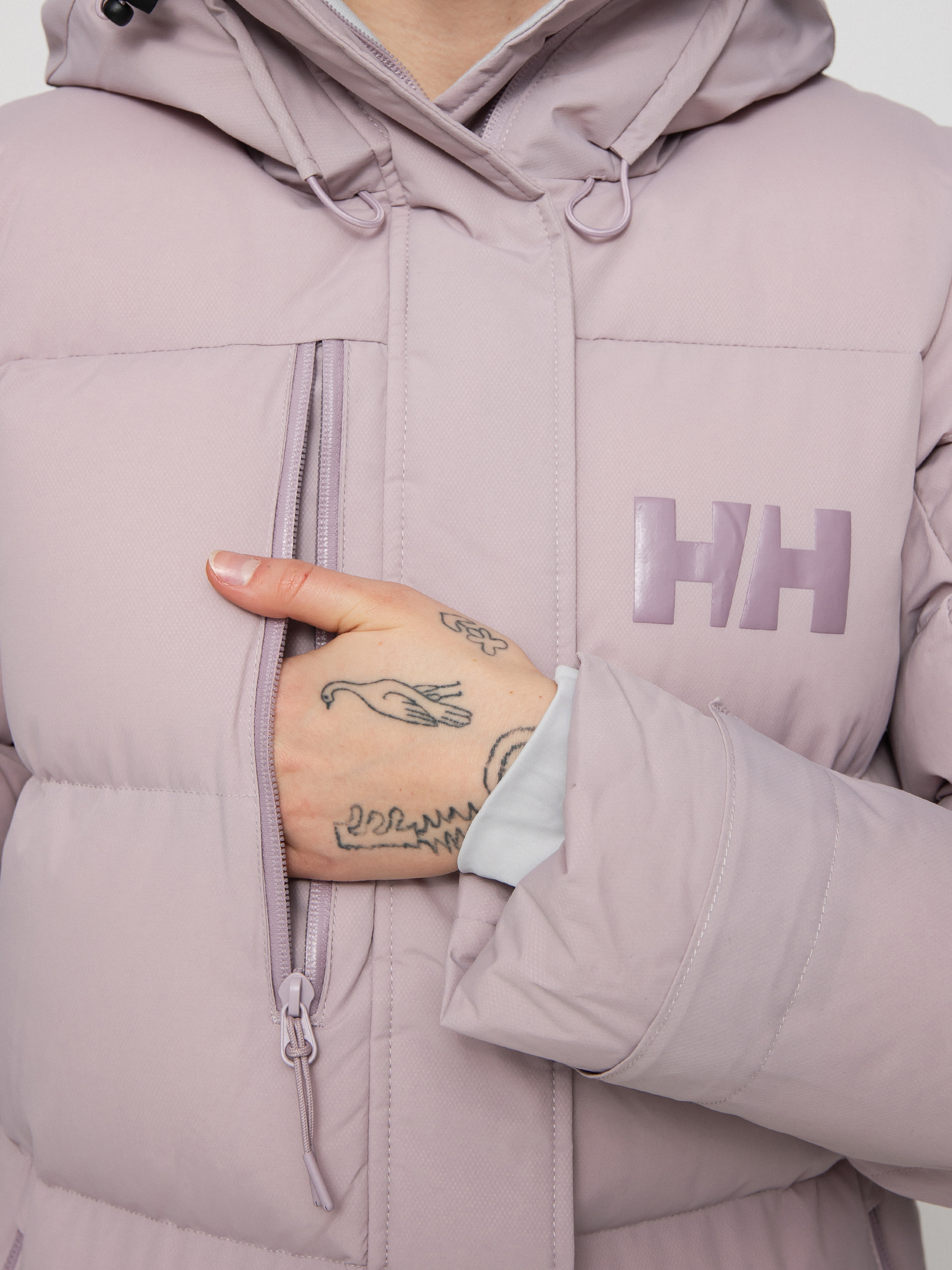 Helly Hansen Adore Puffy Parka Dzseki Wmn (dusty syrin)
