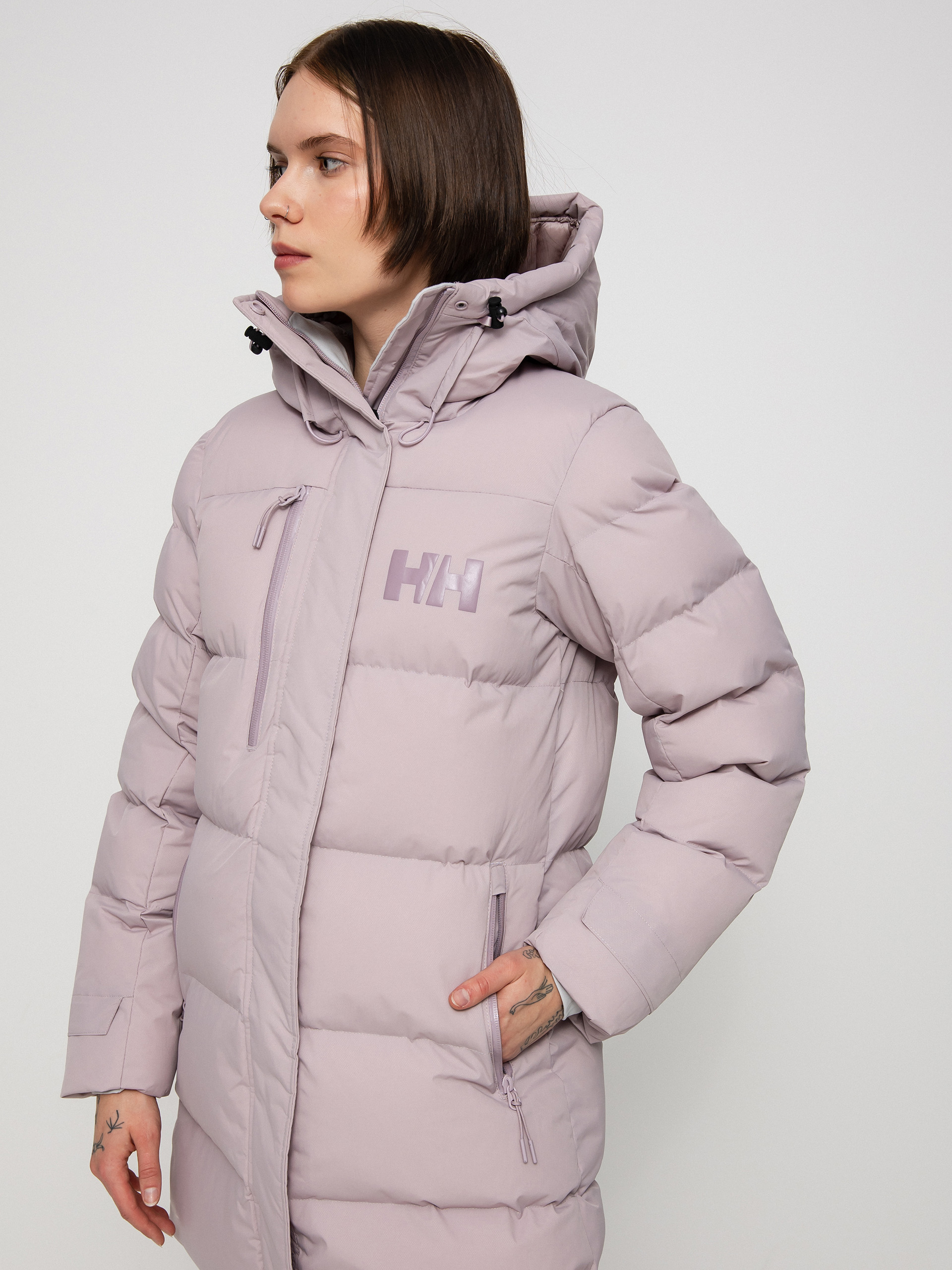 Helly Hansen Adore Puffy Parka Dzseki Wmn (dusty syrin)