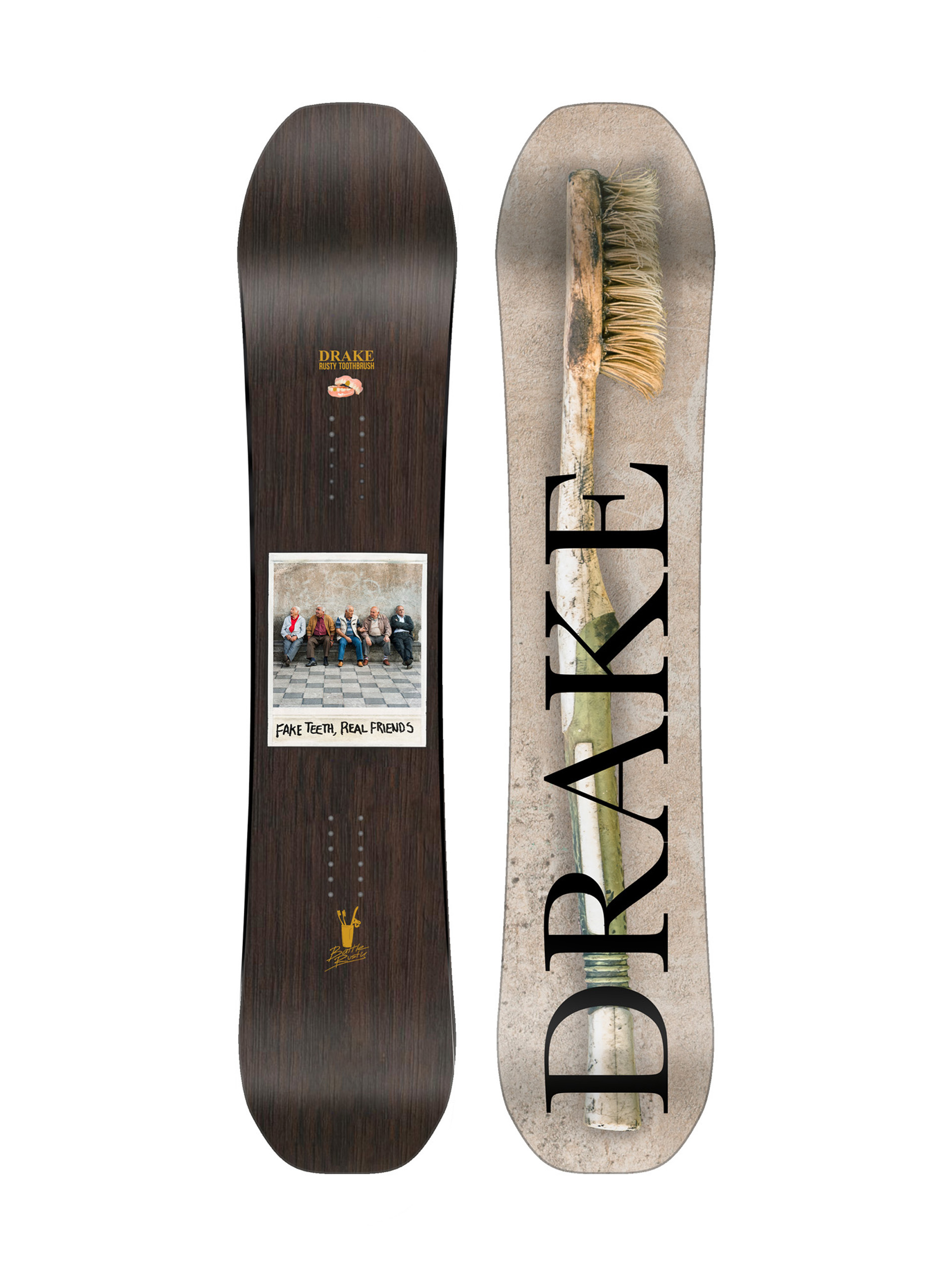 Férfi Drake Battle Rusty Snowboard 