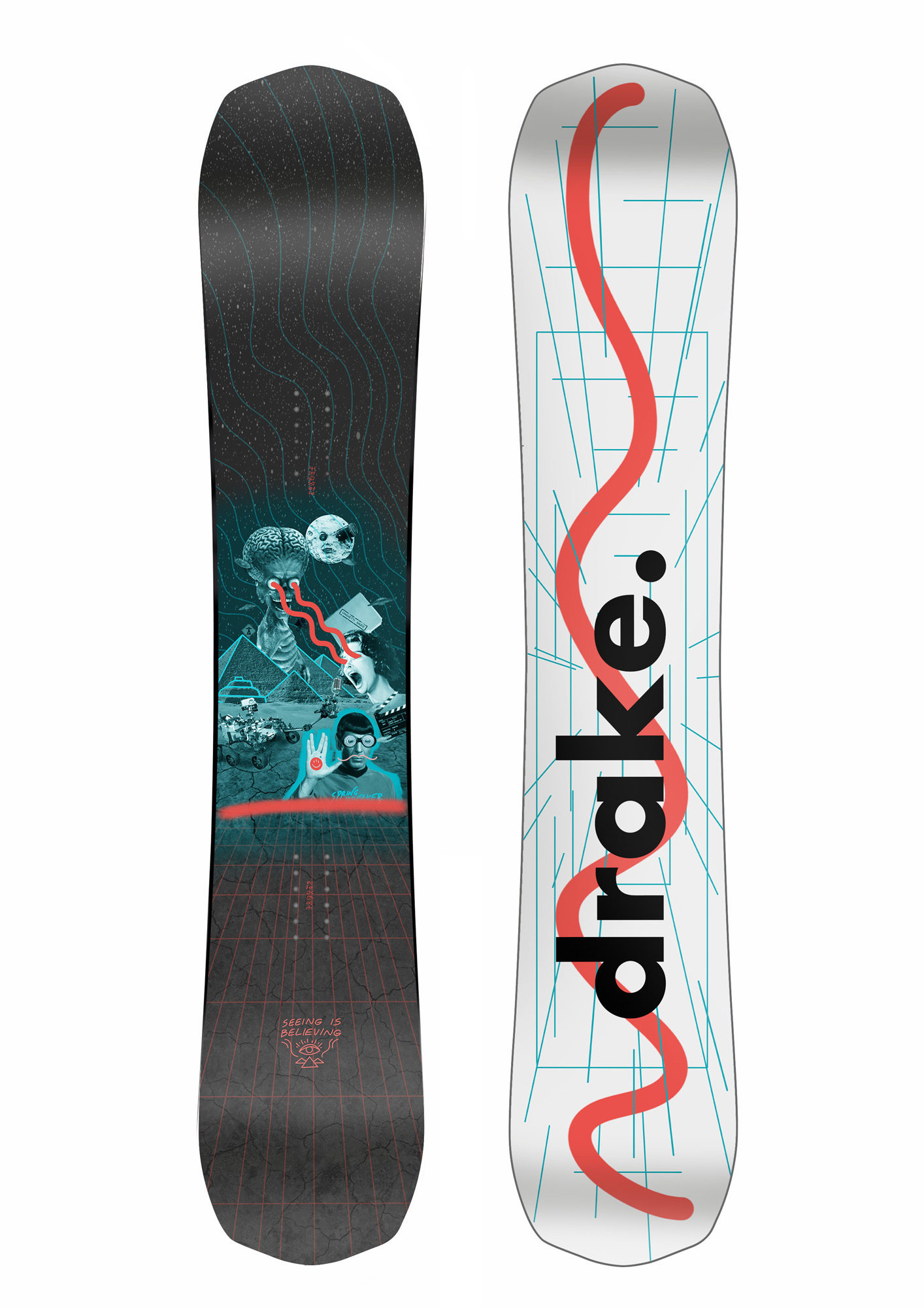 Férfi Drake Squad Snowboard 