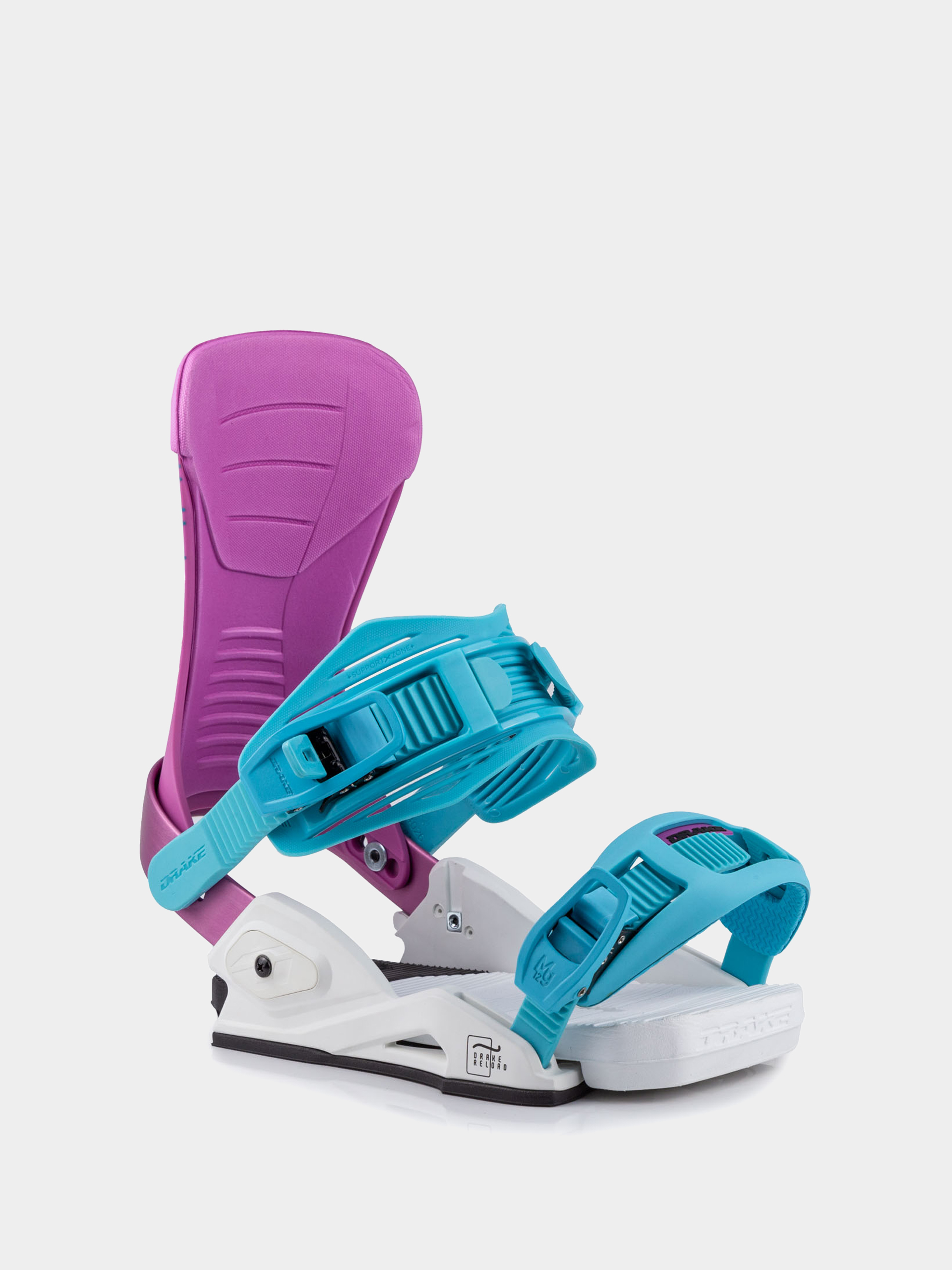 Férfi Drake Reload Snowboard kötés (white/purple)