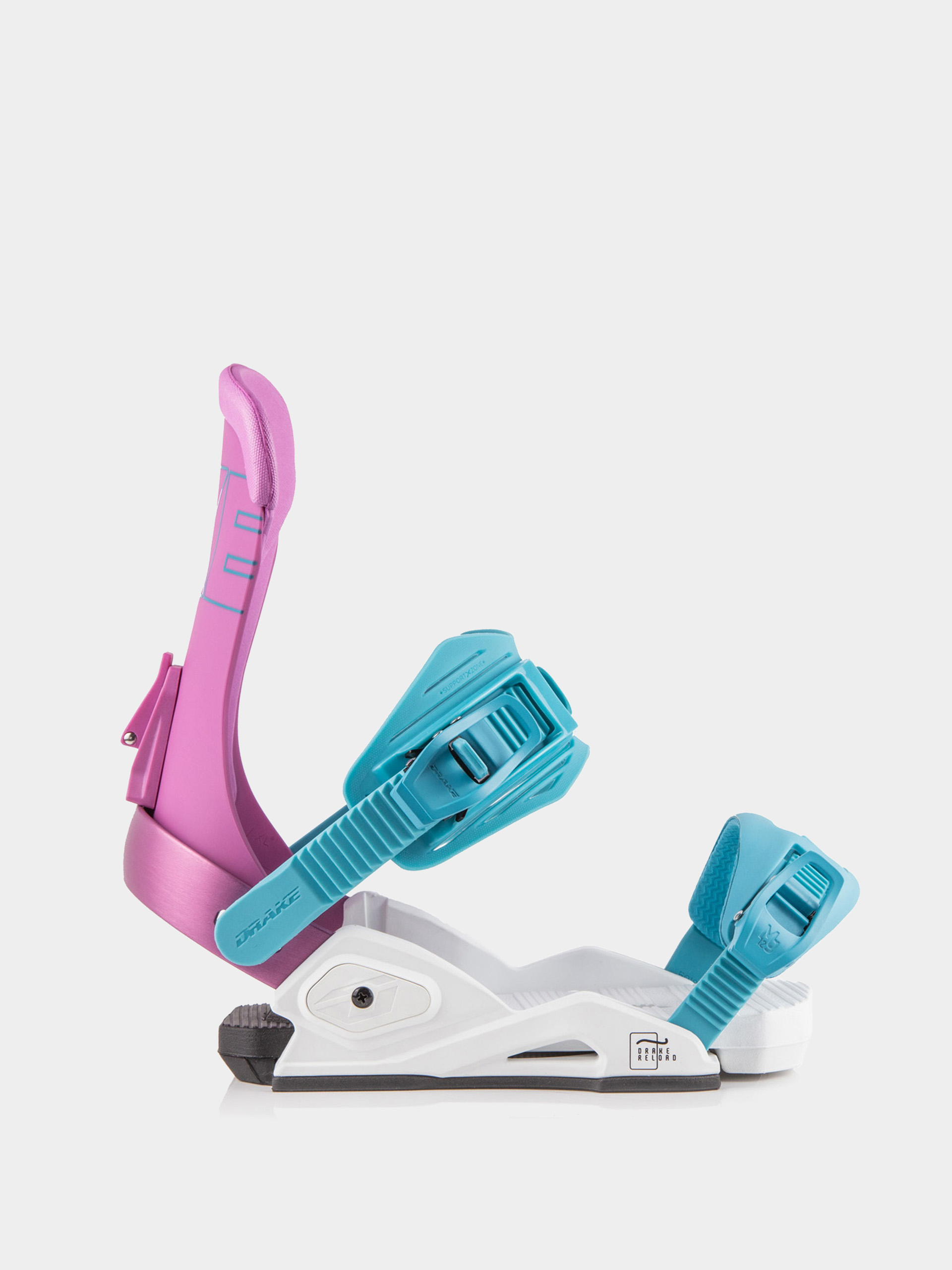 Férfi Drake Reload Snowboard kötés (white/purple)