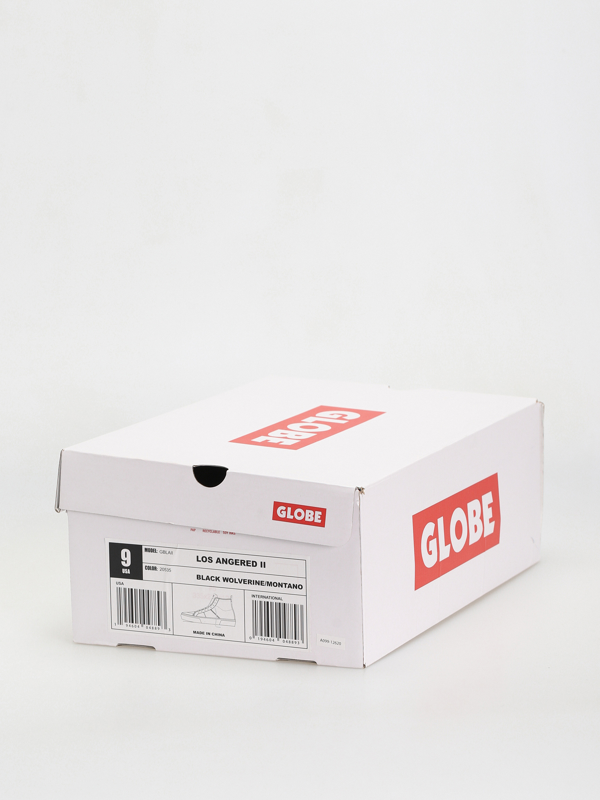 Globe Los Angered II Cipők (black wolverine/montano)