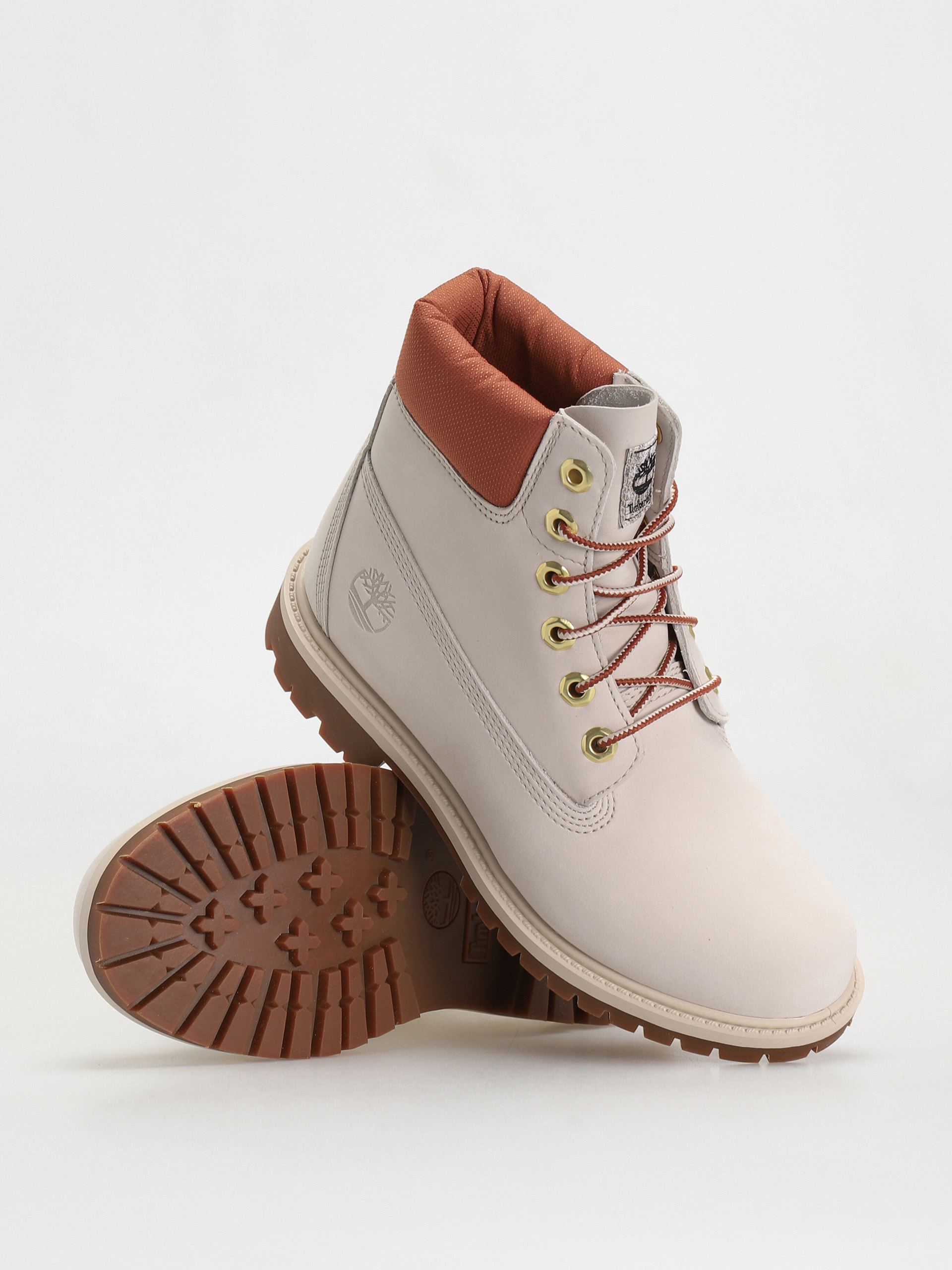 Timberland 6In Hert Bt Cupsole Cipők Wmn (white nubuck)