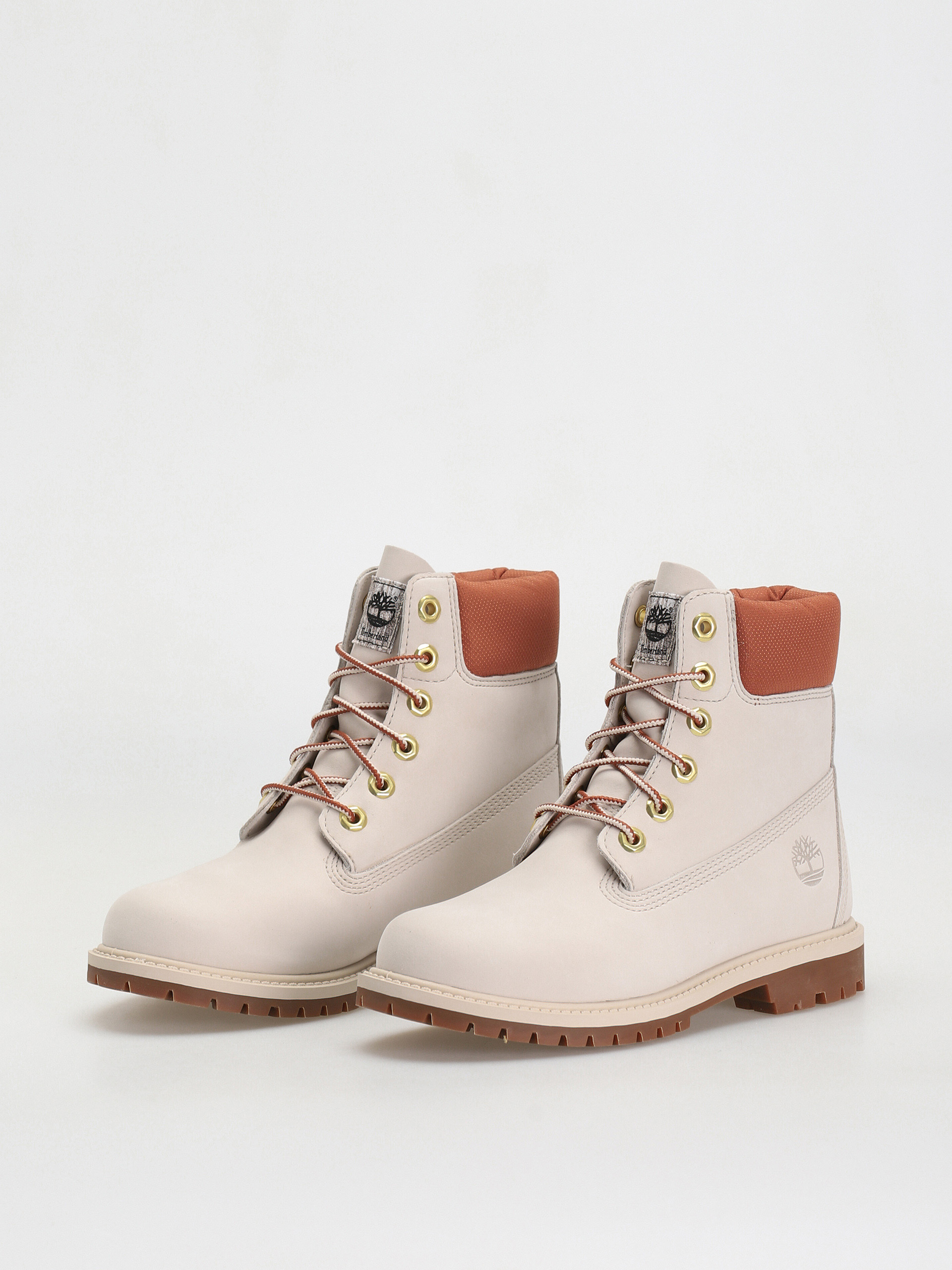 Timberland 6In Hert Bt Cupsole Cipők Wmn (white nubuck)