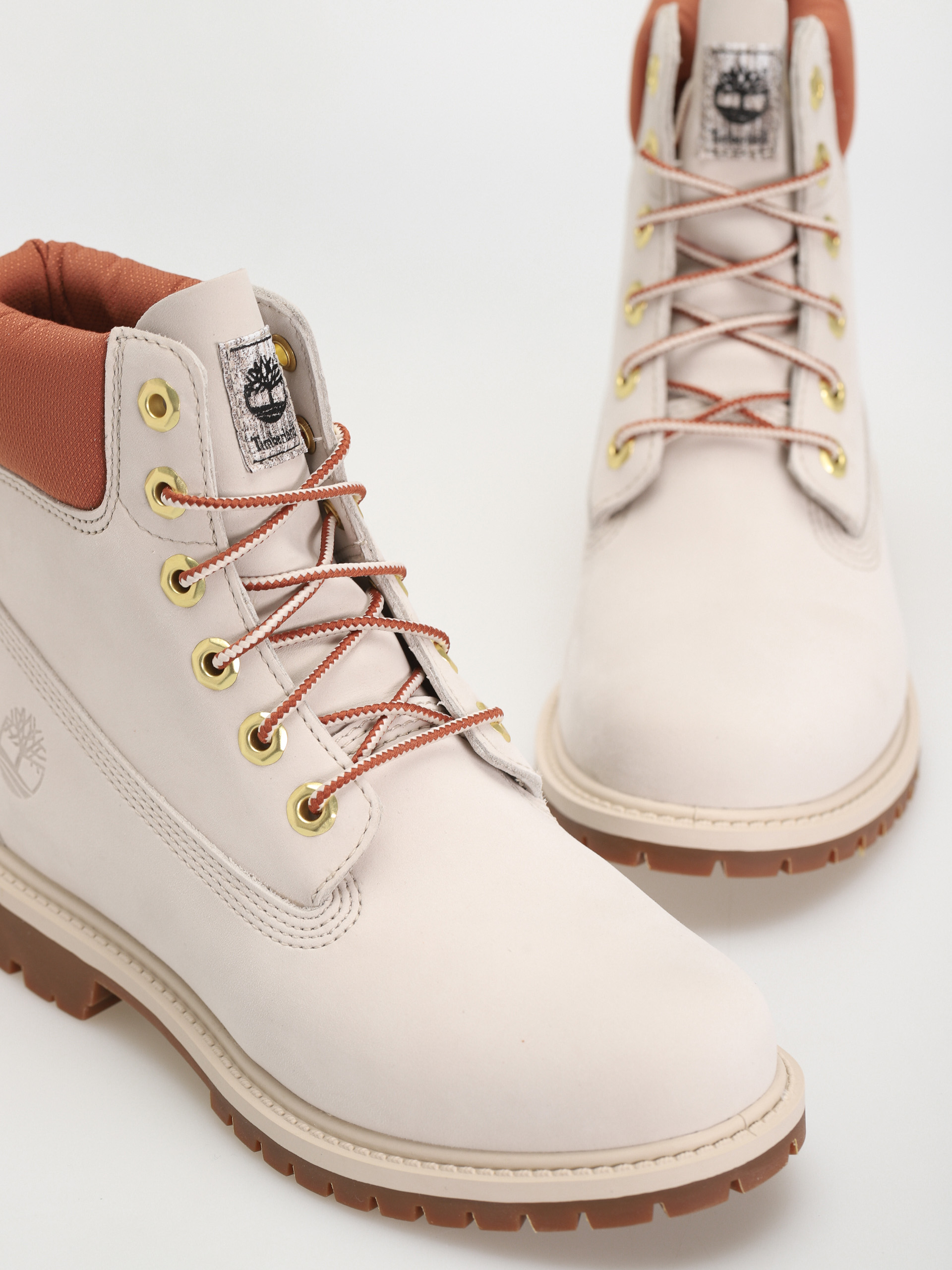 Timberland 6In Hert Bt Cupsole Cipők Wmn (white nubuck)