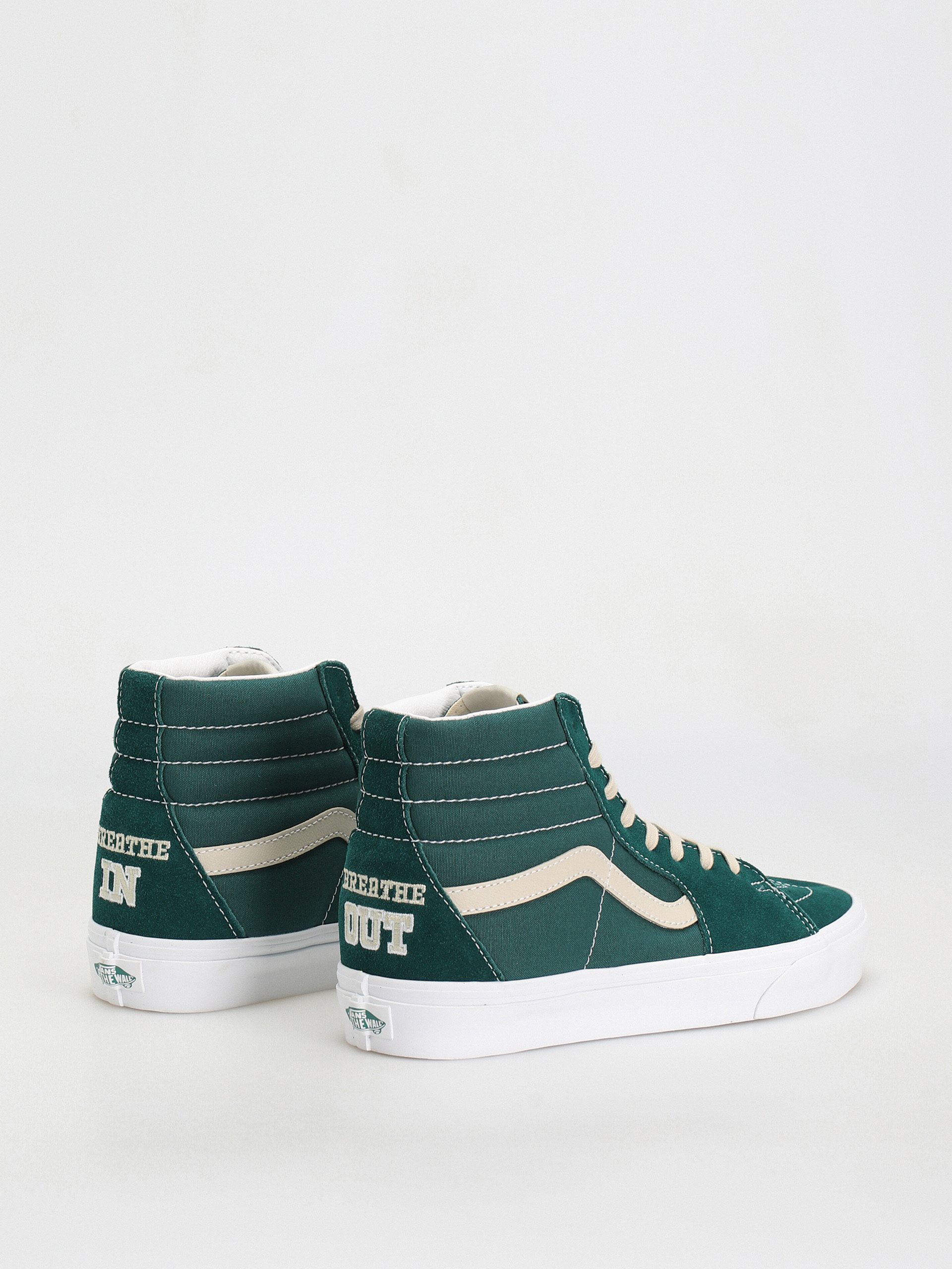 Vans Sk8 Hi Cipők (team wellness green/true white)