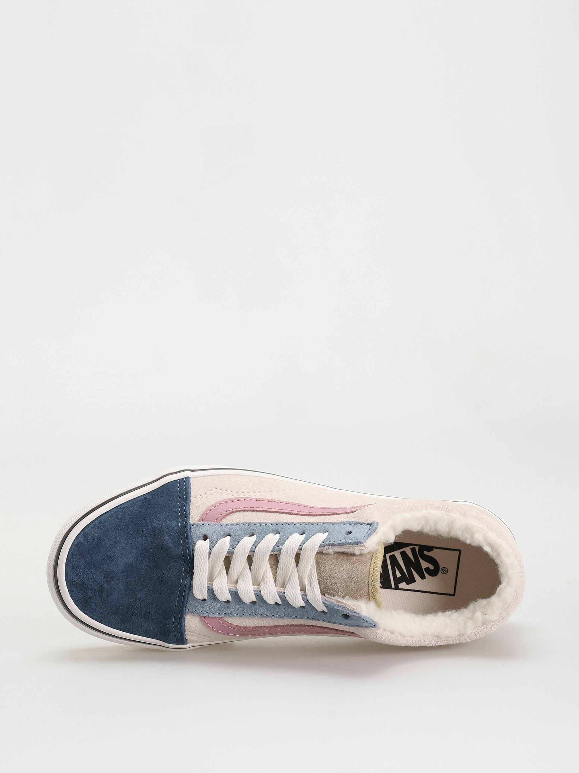 Vans Old Skool Stackform Cipők (pig suede/sherpa multi color)