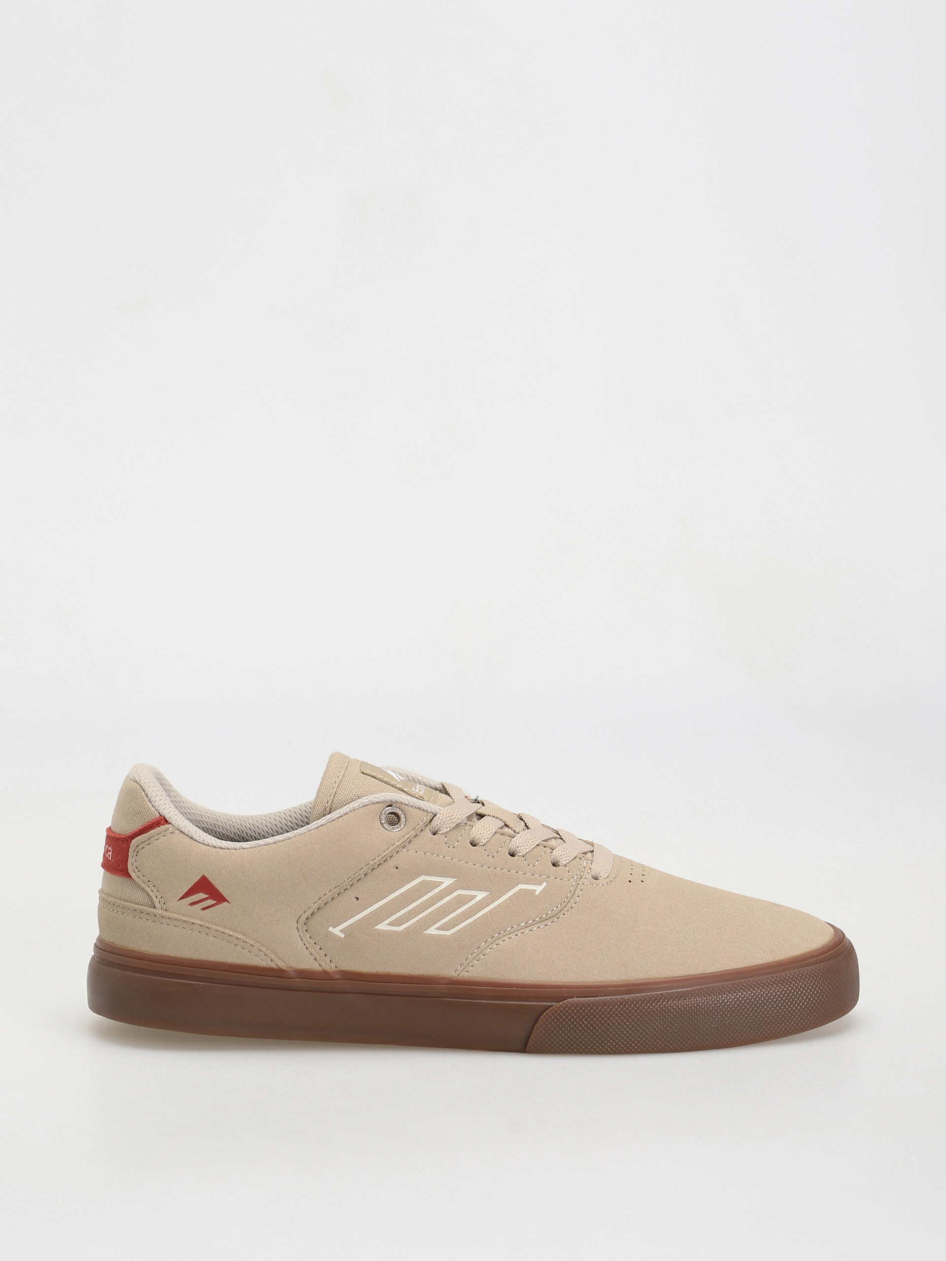 Emerica The Low Vulc Cipők (tan/white/gum)