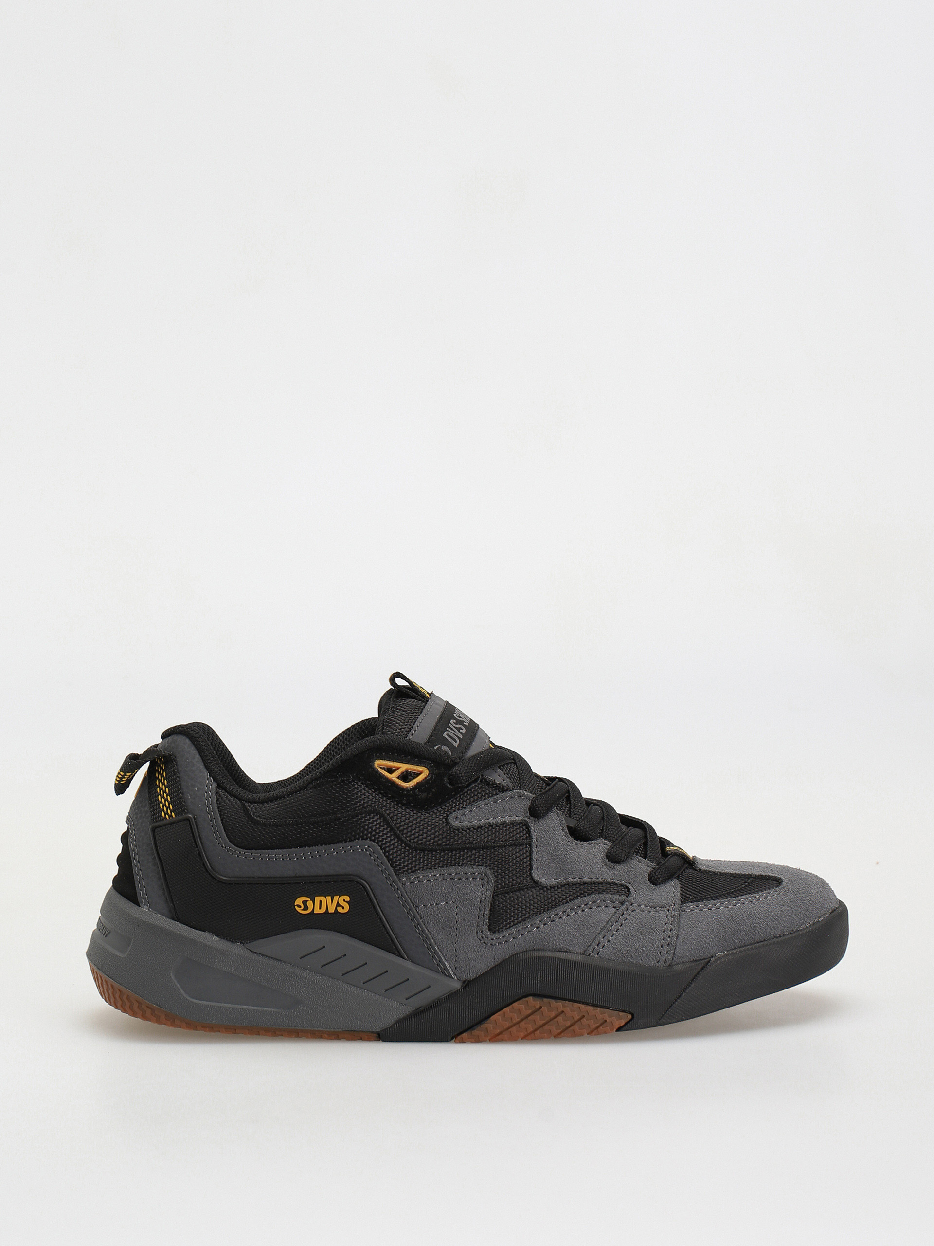 DVS Devious Cipők (charcoal black goldenrod suede)