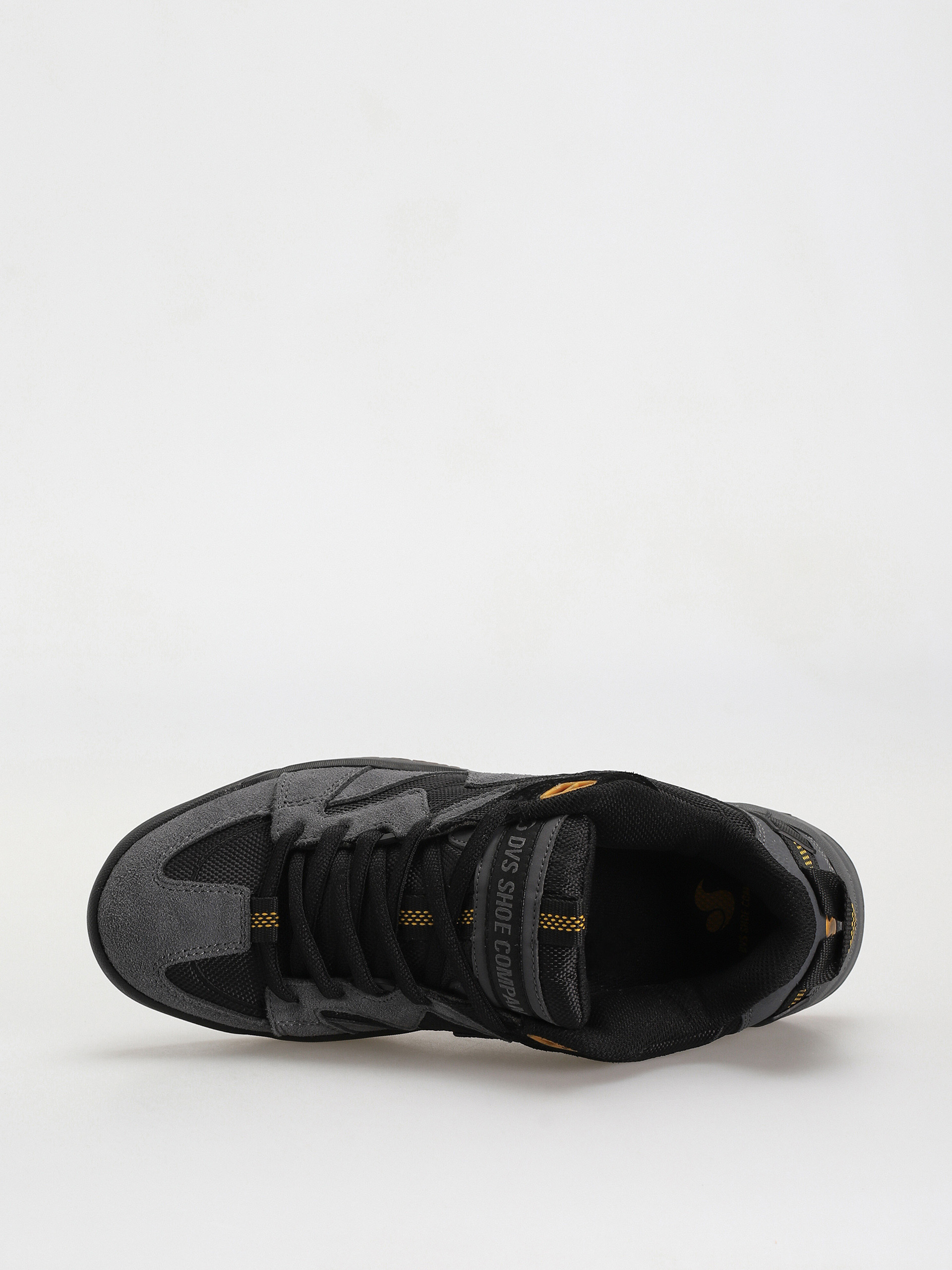 DVS Devious Cipők (charcoal black goldenrod suede)