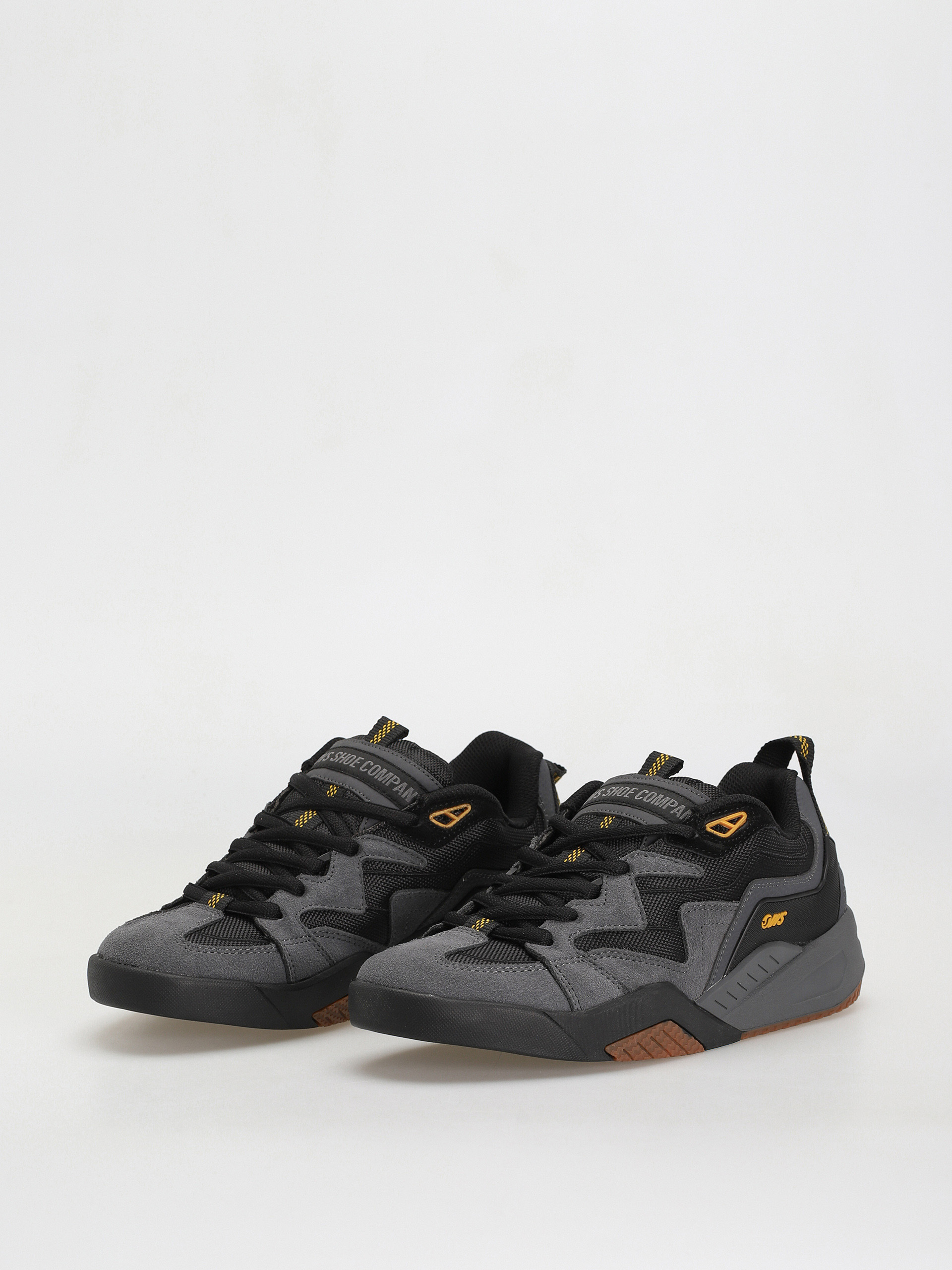 DVS Devious Cipők (charcoal black goldenrod suede)